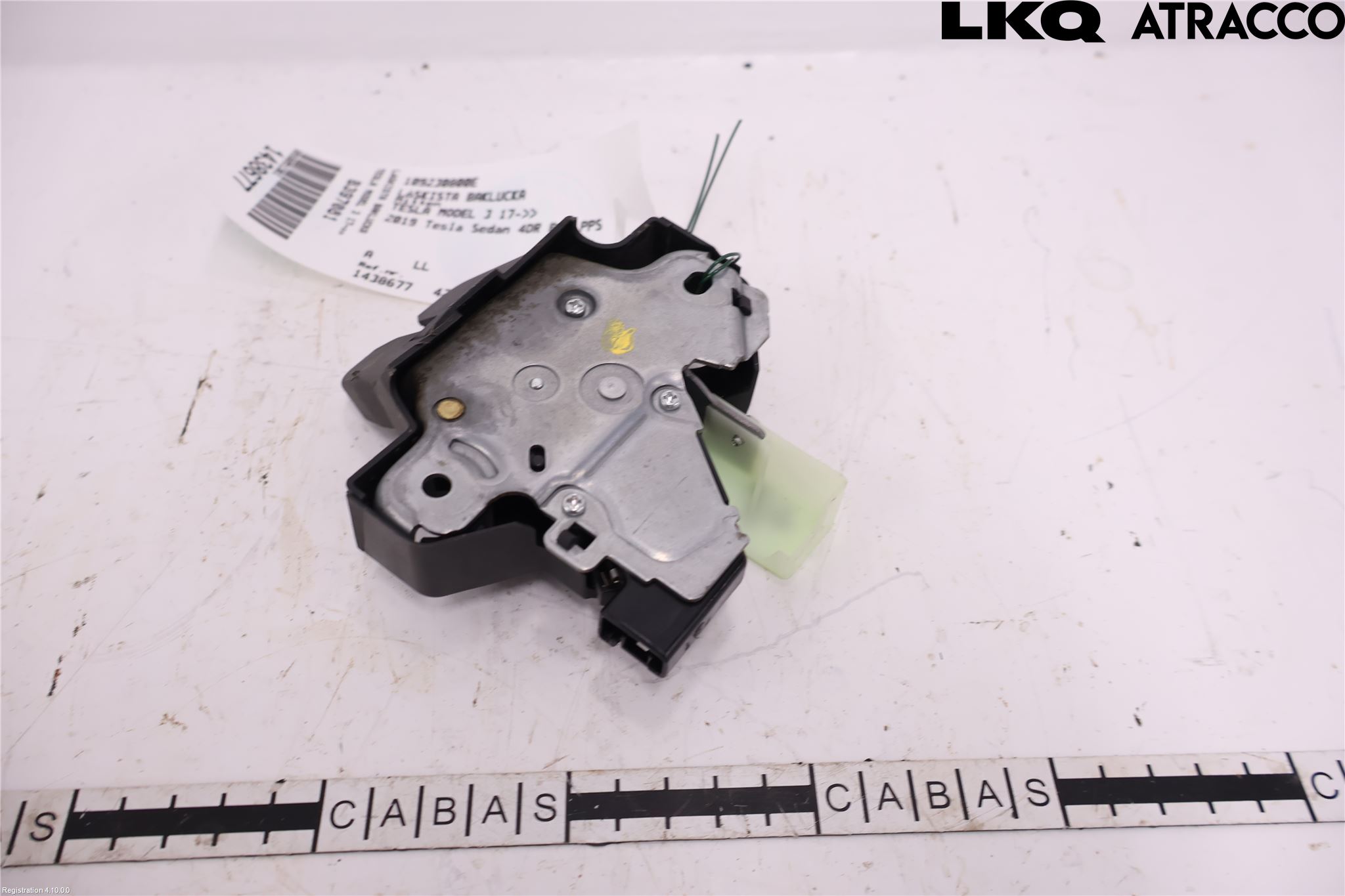 Tesla MODEL 3 17- Bakluke-Lokk Låsekasse