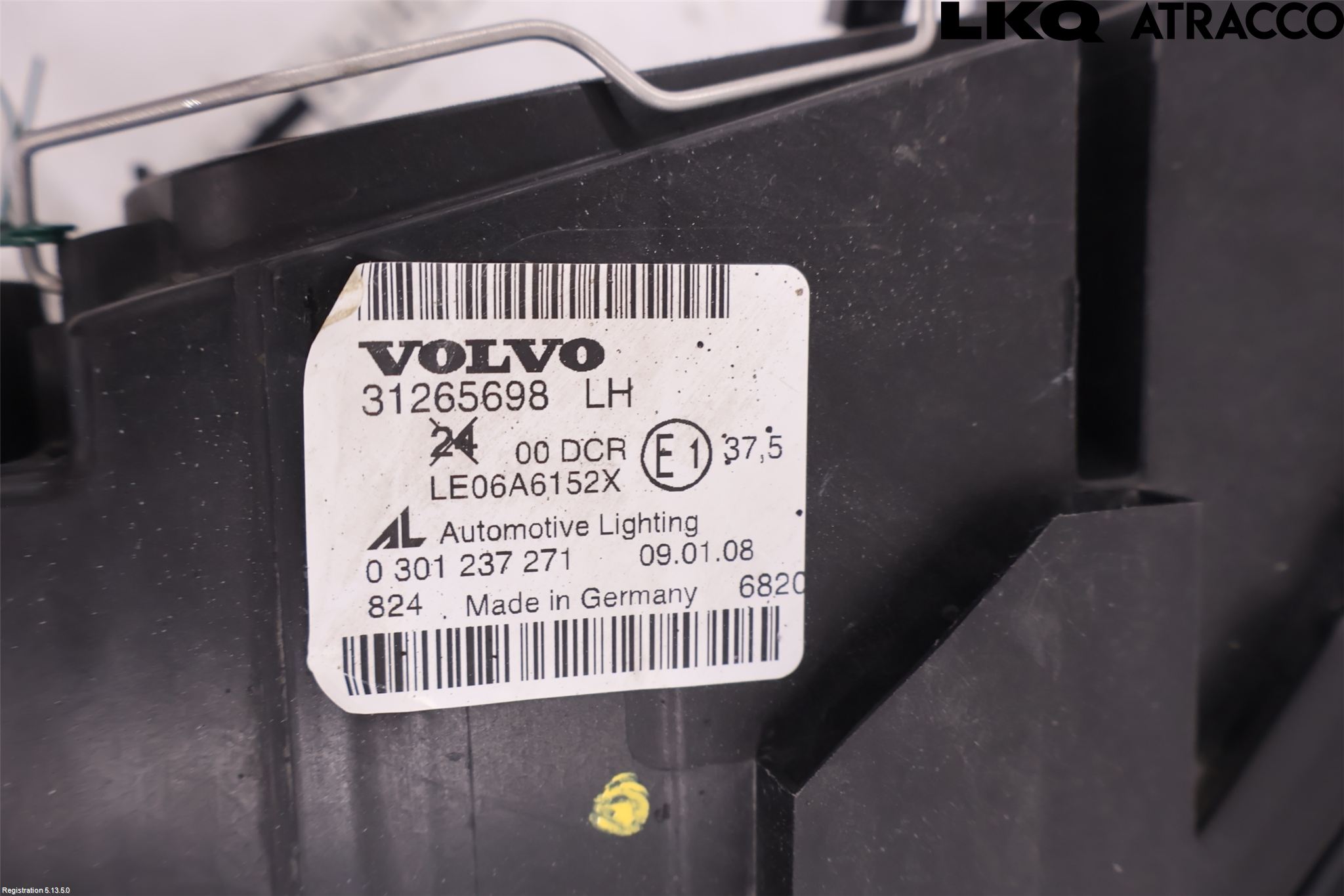 Volvo V50 08-12 Frontlykt Venstre