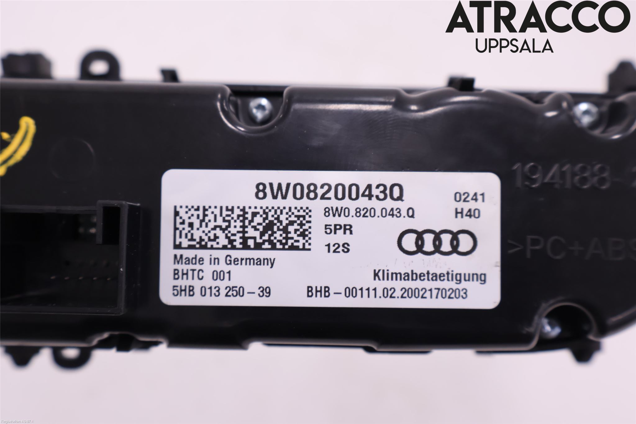 Audi A5 17- Varme Ac Betjening-Display