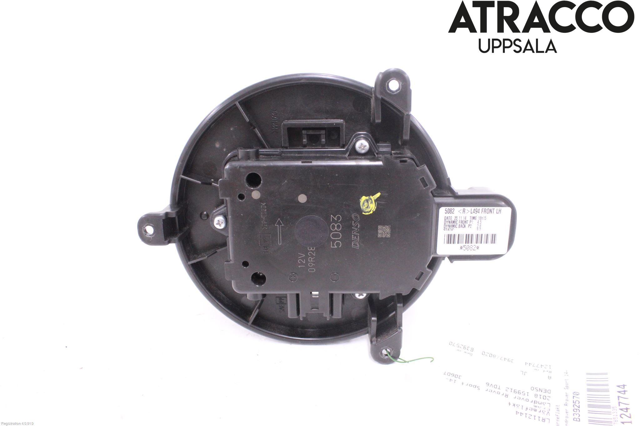 Landrover RANGE ROVER SPORT (L494) 14-22 Varmeapparat Viftemotor