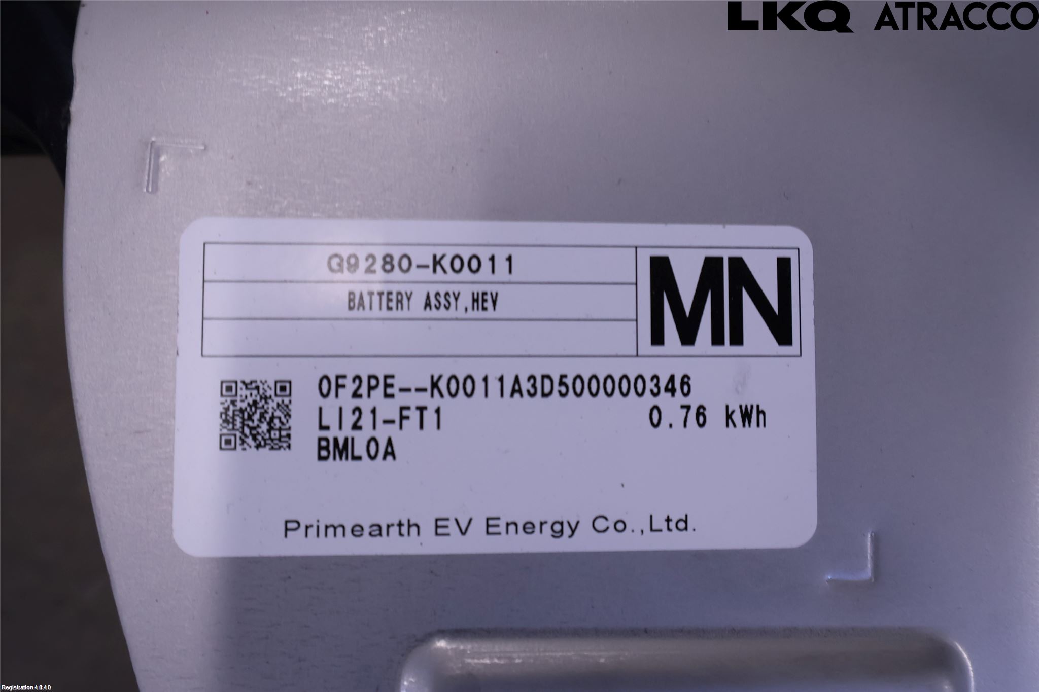 Toyota YARIS XP21 20- Hybrid Batteri