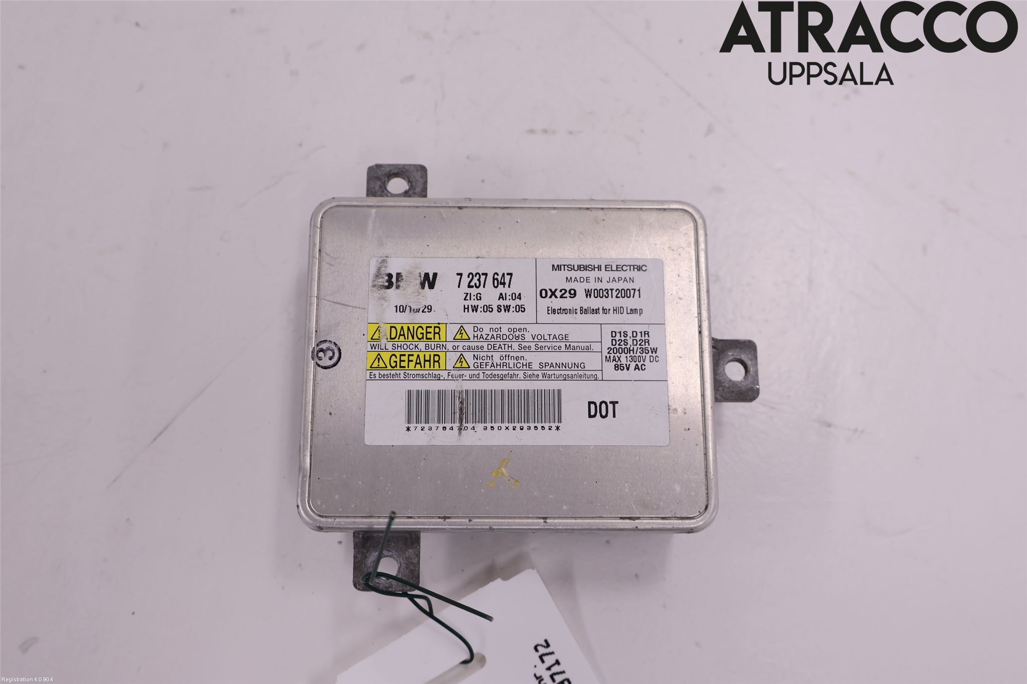 BMW 5 F10/F11/F18 09-17 Styreenhet Xenon