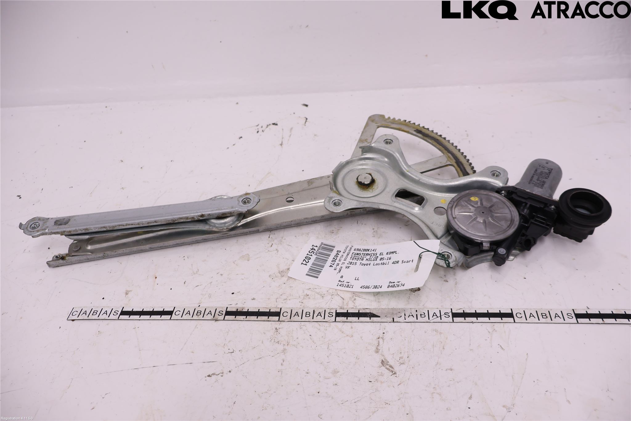 Toyota HILUX 05-16 Vindusheis El Komp