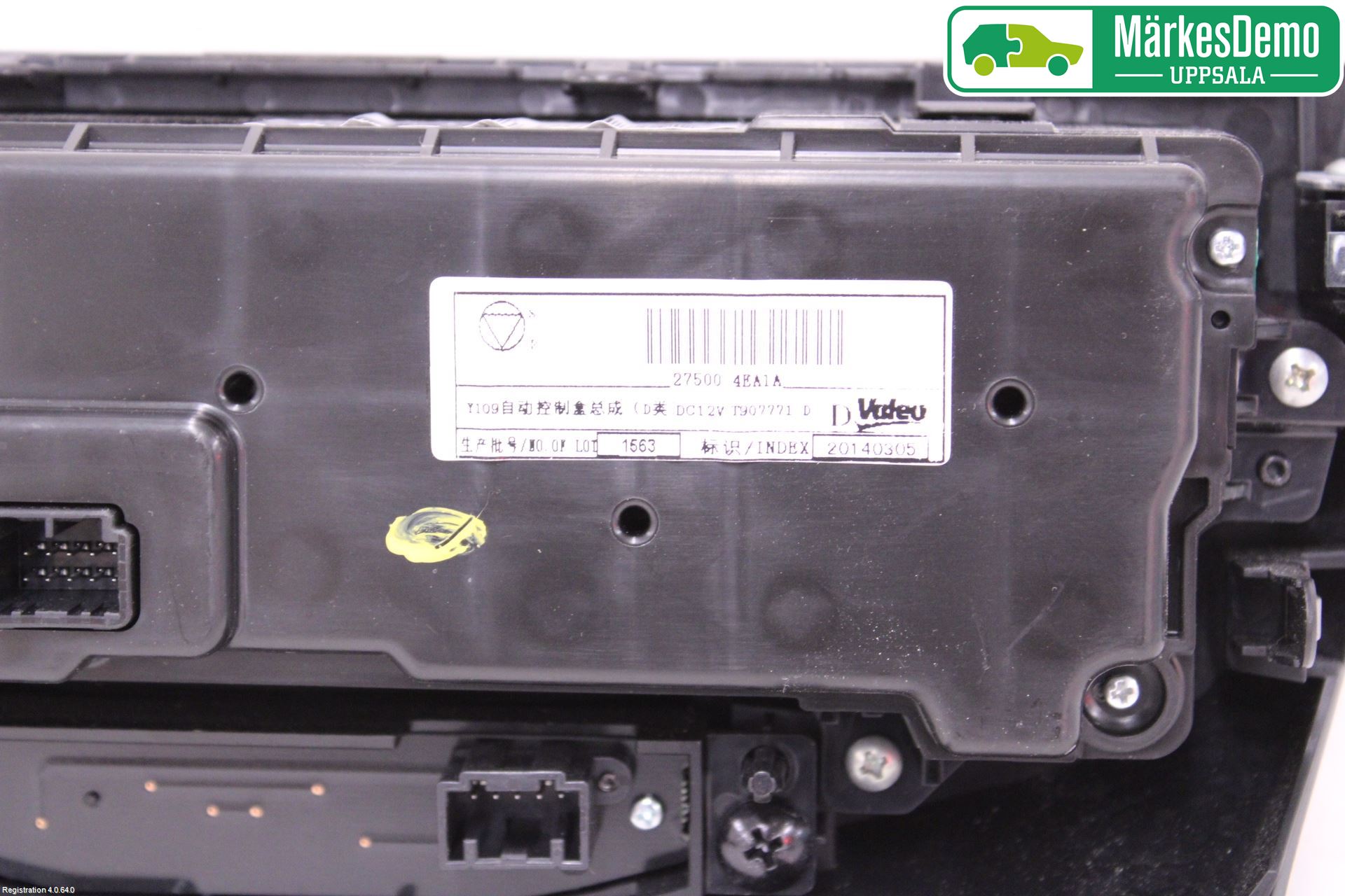 Nissan QASHQAI 14-17 Varme Ac Betjening-Display