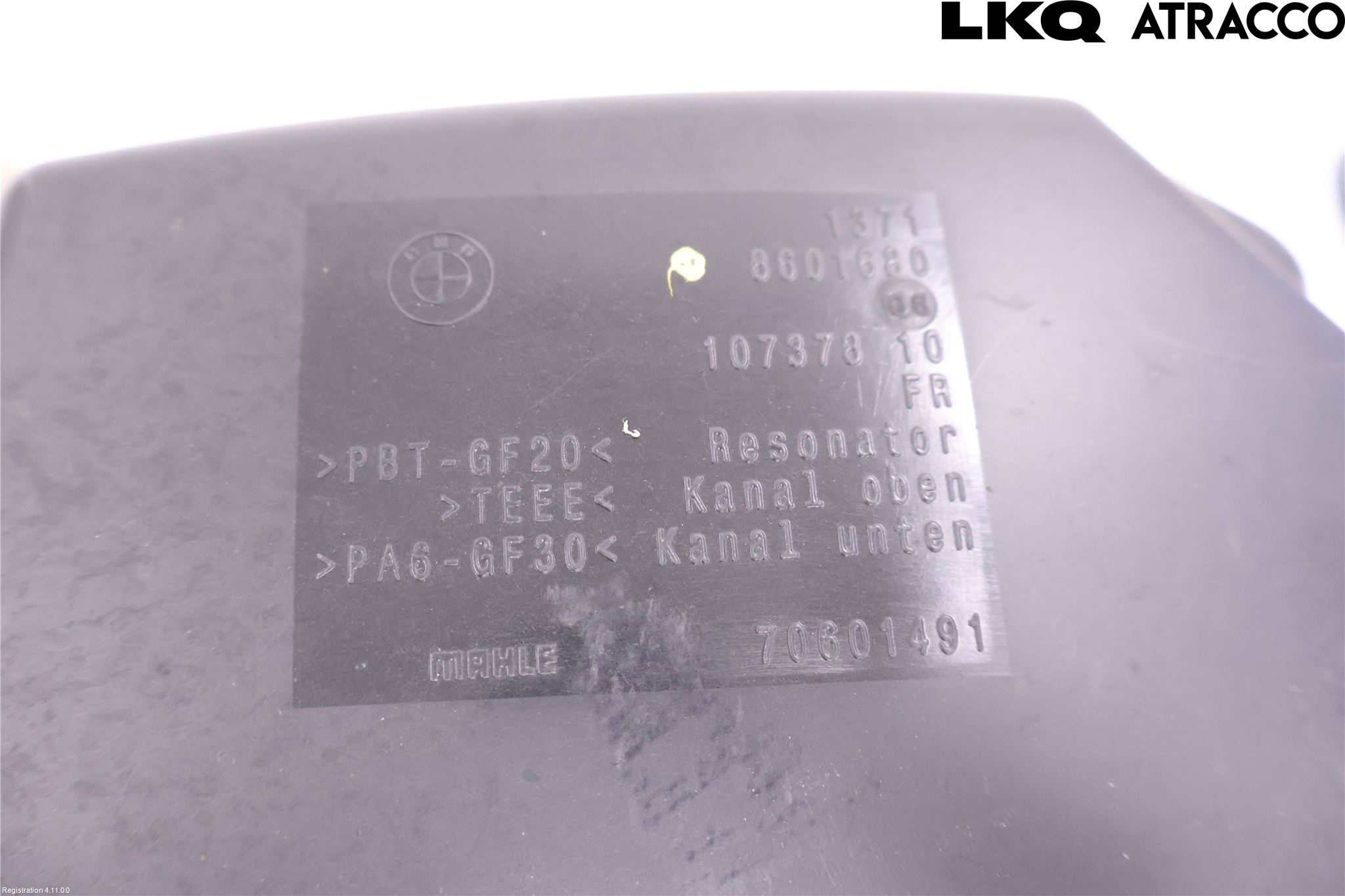 BMW 1 F20/F21 11-19 Luftfilter Boks