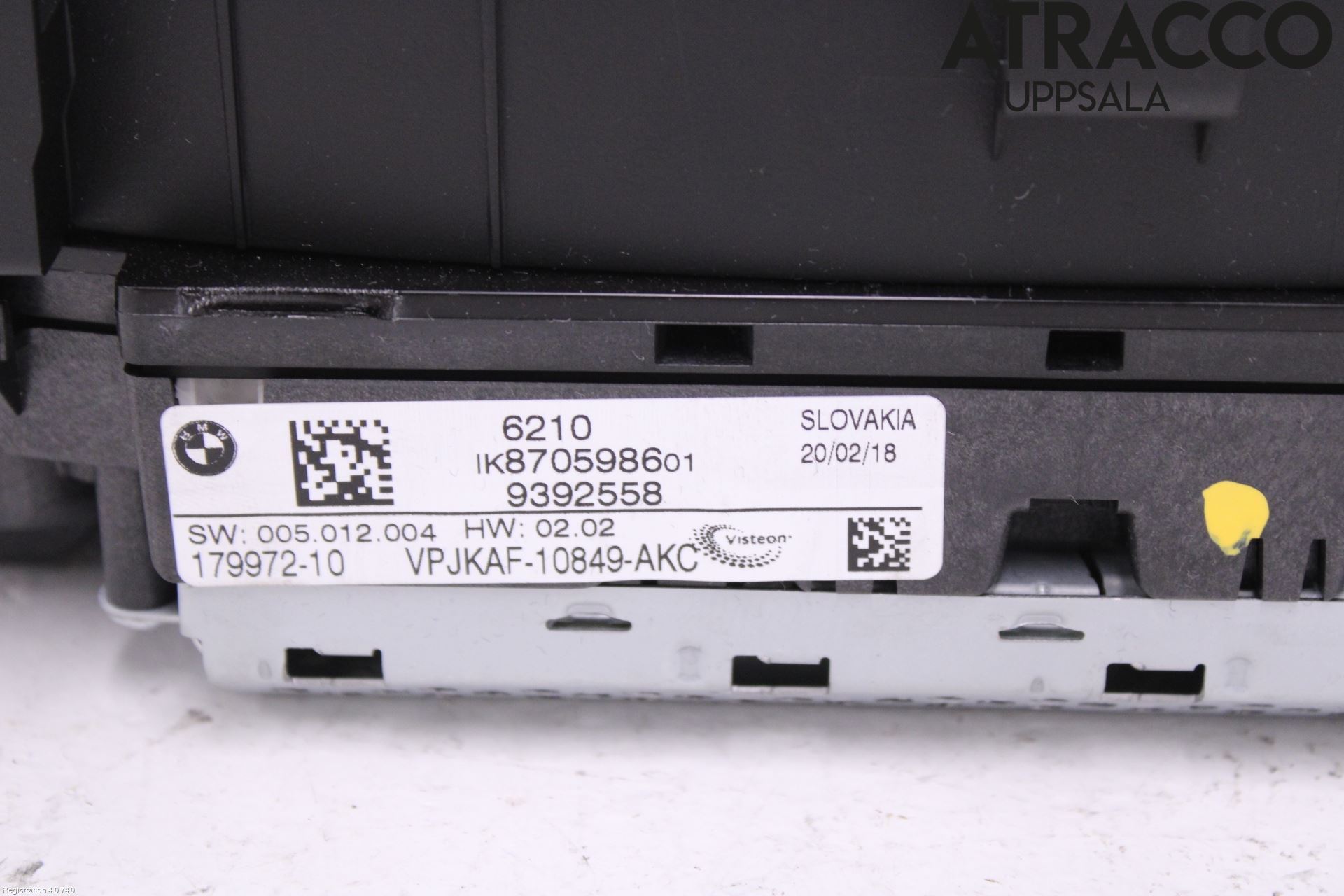 BMW 5 G30/G31/F90 17-23 Instr Speedometer