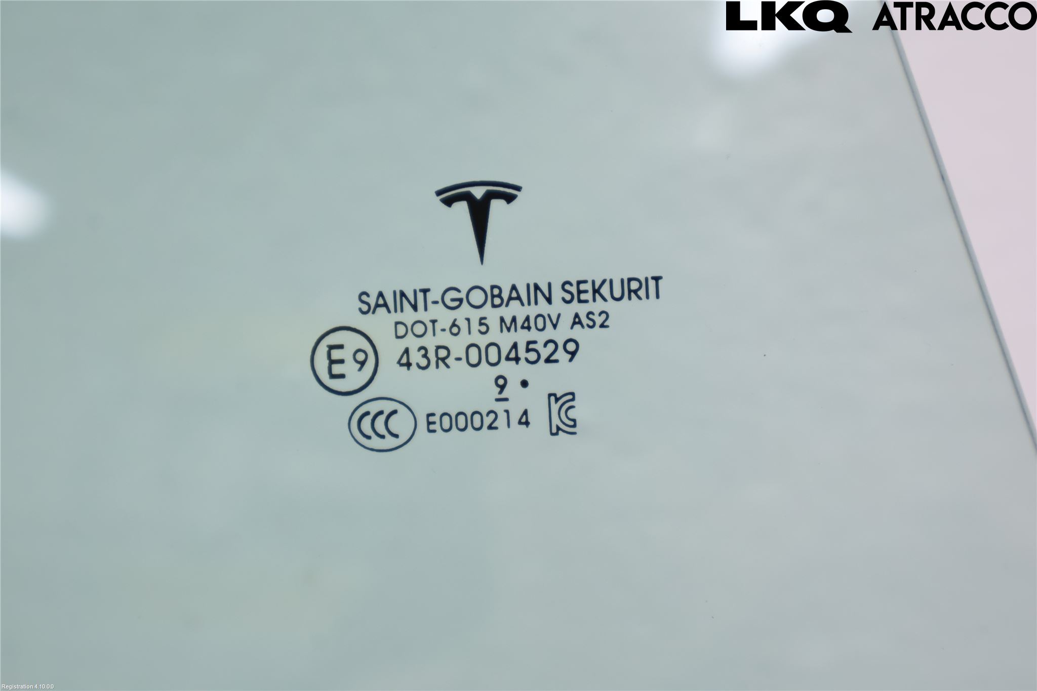 Tesla MODEL 3 17- Dørrute Bak Høyre 4Dørs