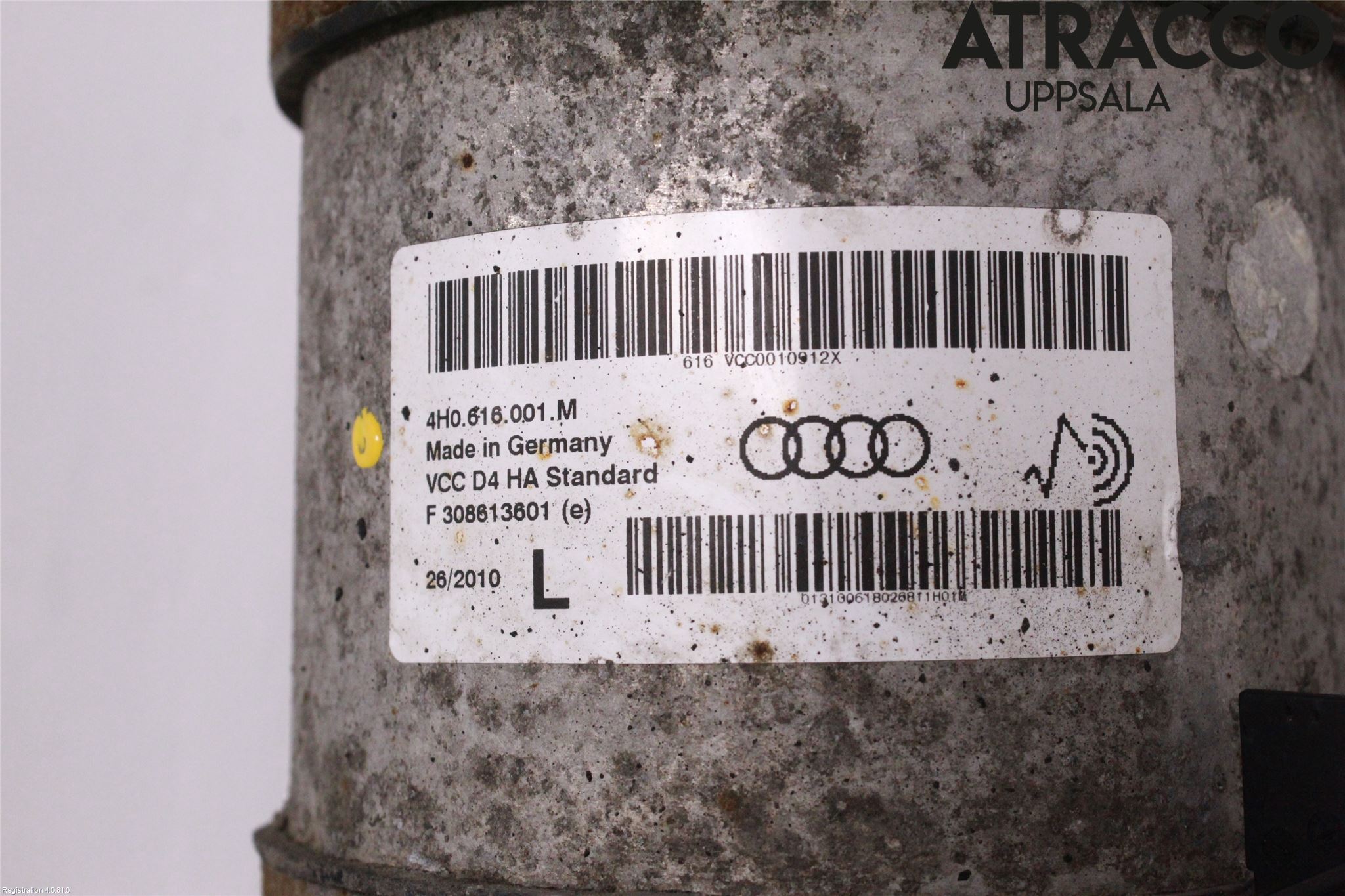 Audi A8/S8 4H 10-17 Fjærbein Bak Venstre