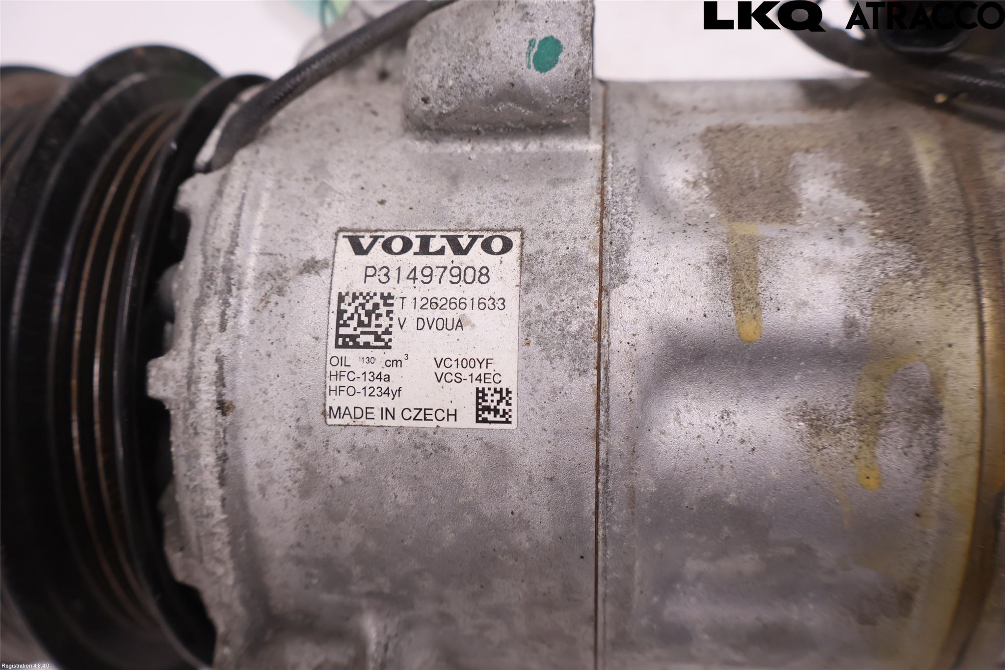Volvo V60 CROSS COUNTRY 19- Varme Ac Kompressor