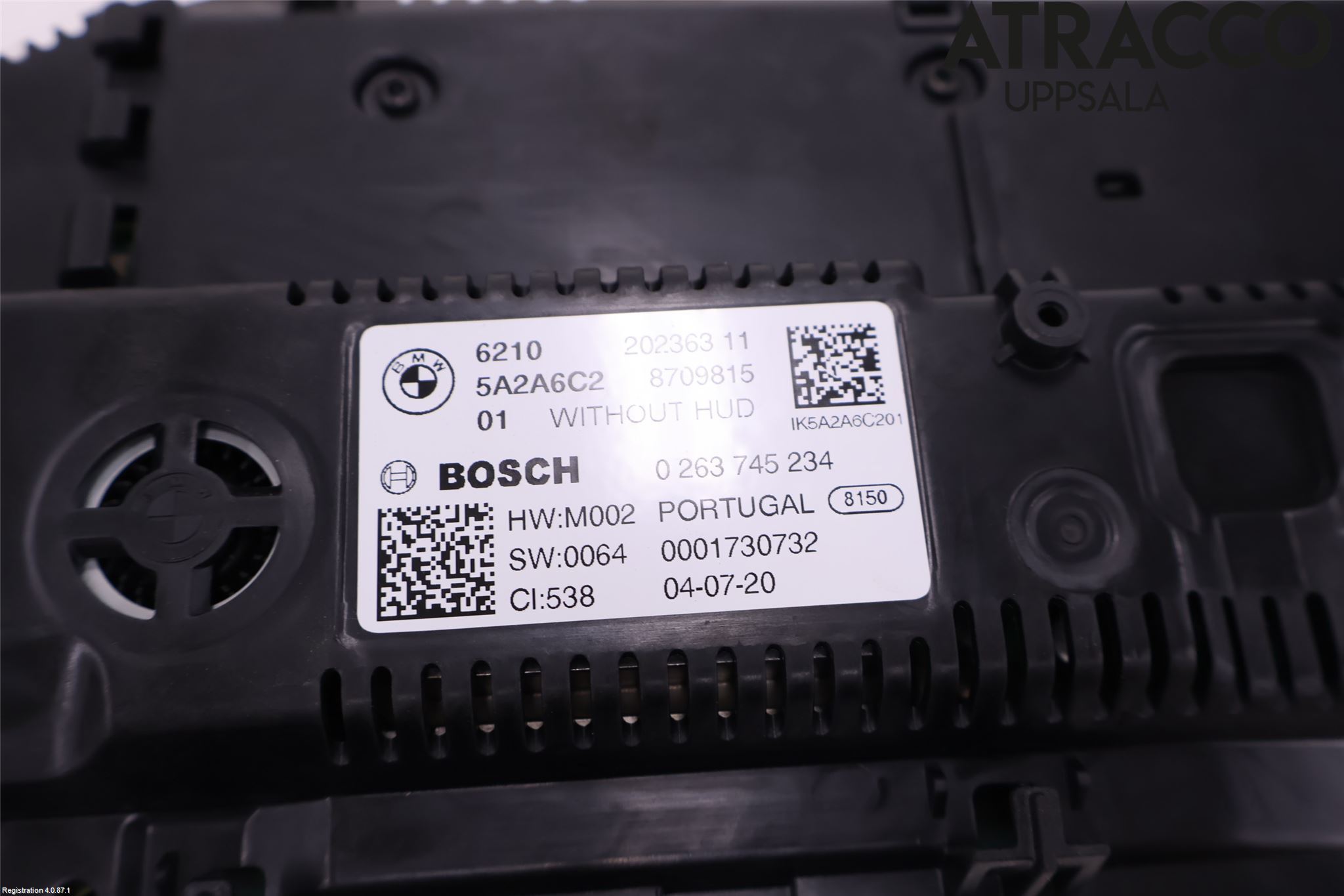 BMW 3 G20/G21/G80/G81 19- Instr Kombinert