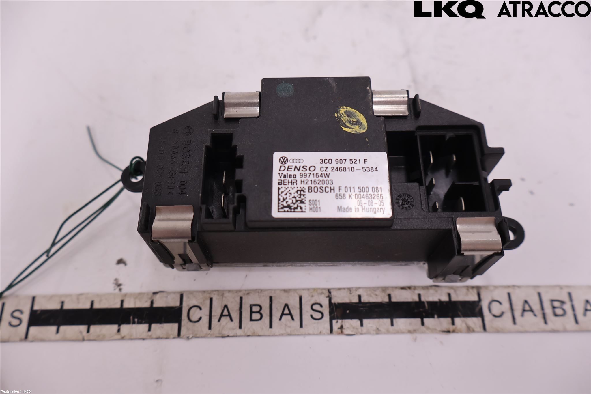 Skoda OCTAVIA (1Z) 05-13 Varmeapparat Viftemotstand