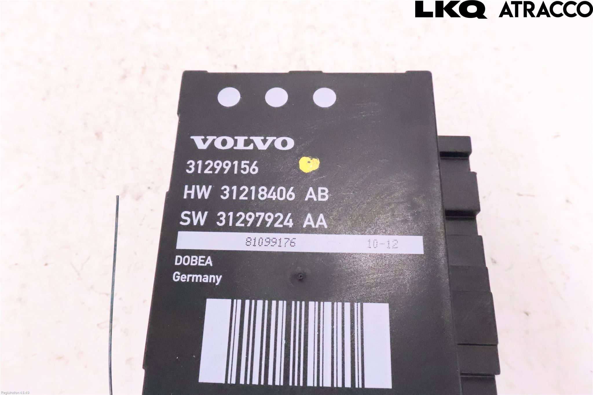 Volvo XC60 09-13 Styreenhet Bakluke