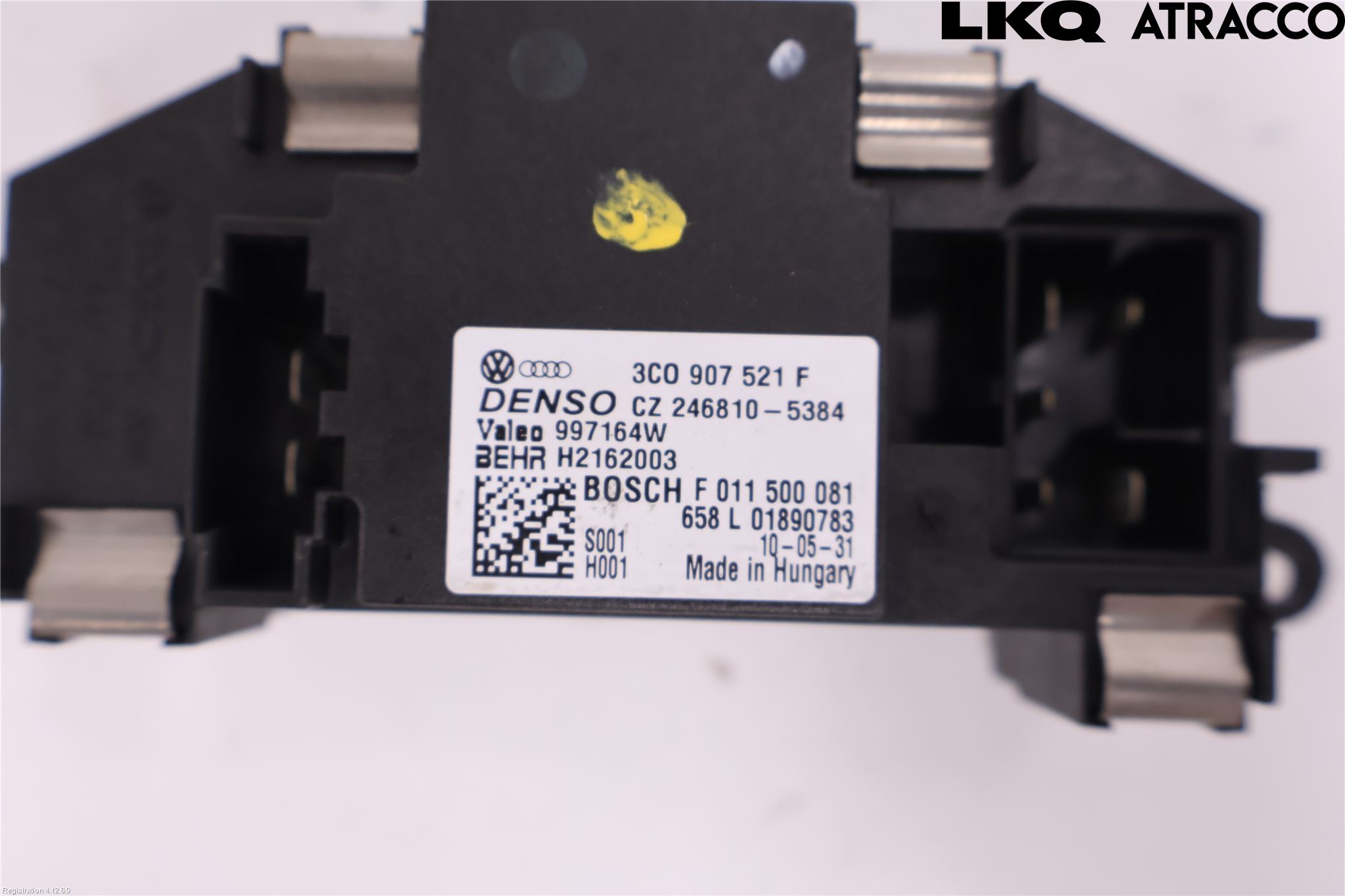 Volkswagen VW PASSAT 05-11 Varmeapparat Viftemotstand