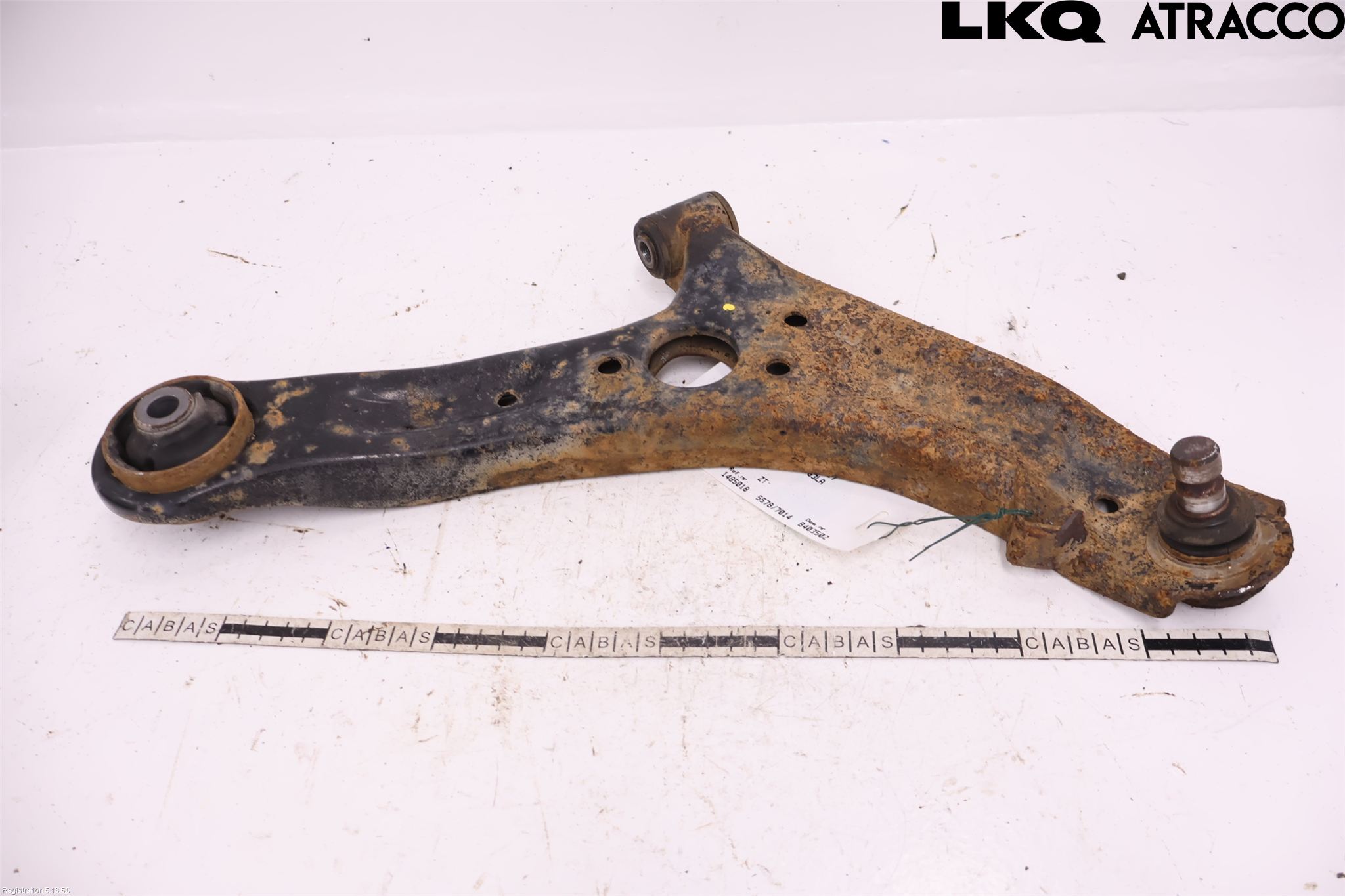 Kia PICANTO 12-17 Bærearm Foran Høyre Nedre