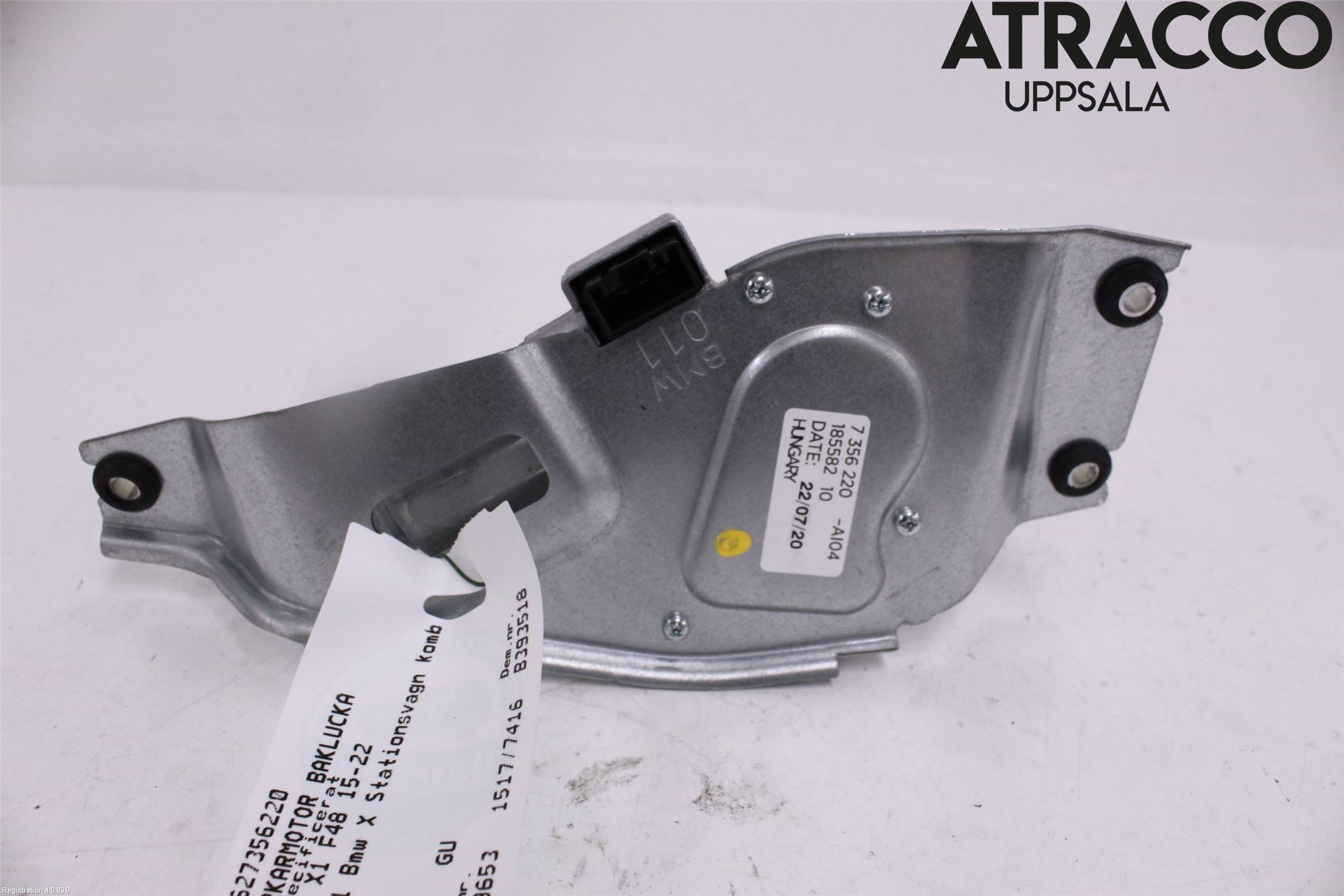BMW X1 F48 15-22 Viskermotor Bakluke