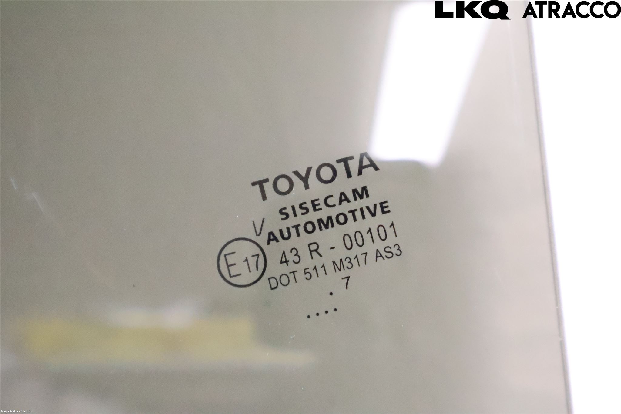 Toyota C-HR 16-23 Dørrute Bak Venstre 4Dørs