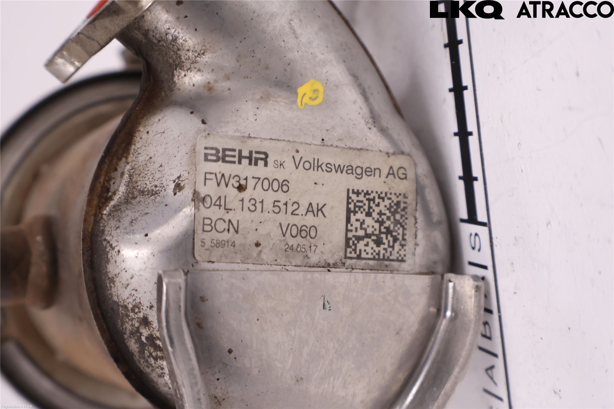 Volkswagen VW CADDY 16-20 Eksos Kjøler