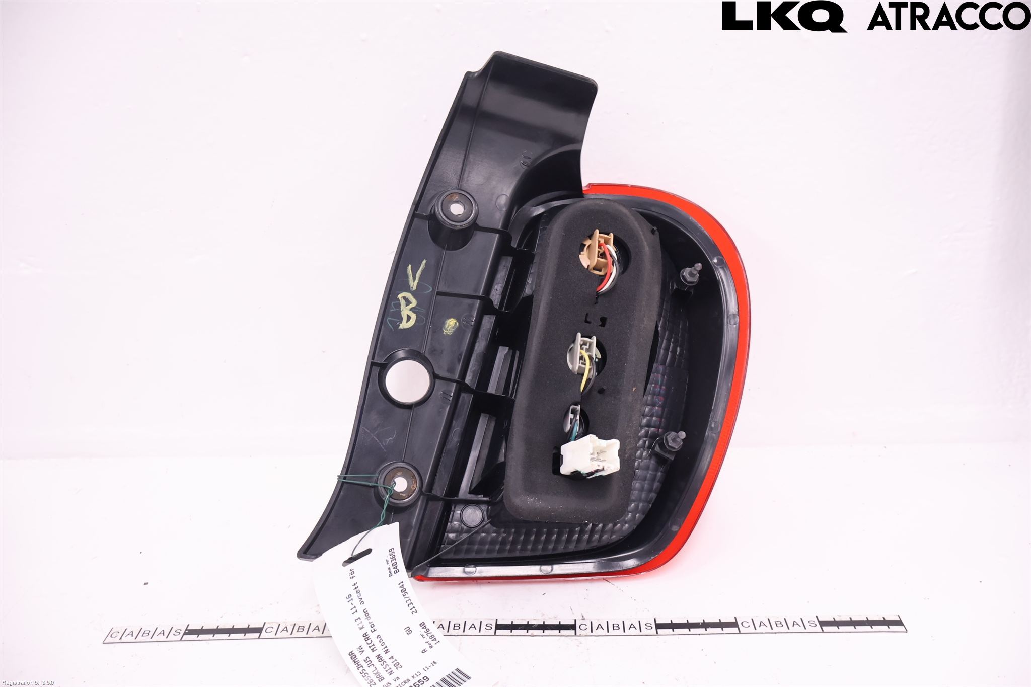 Nissan MICRA 11-16 Baklykt Venstre