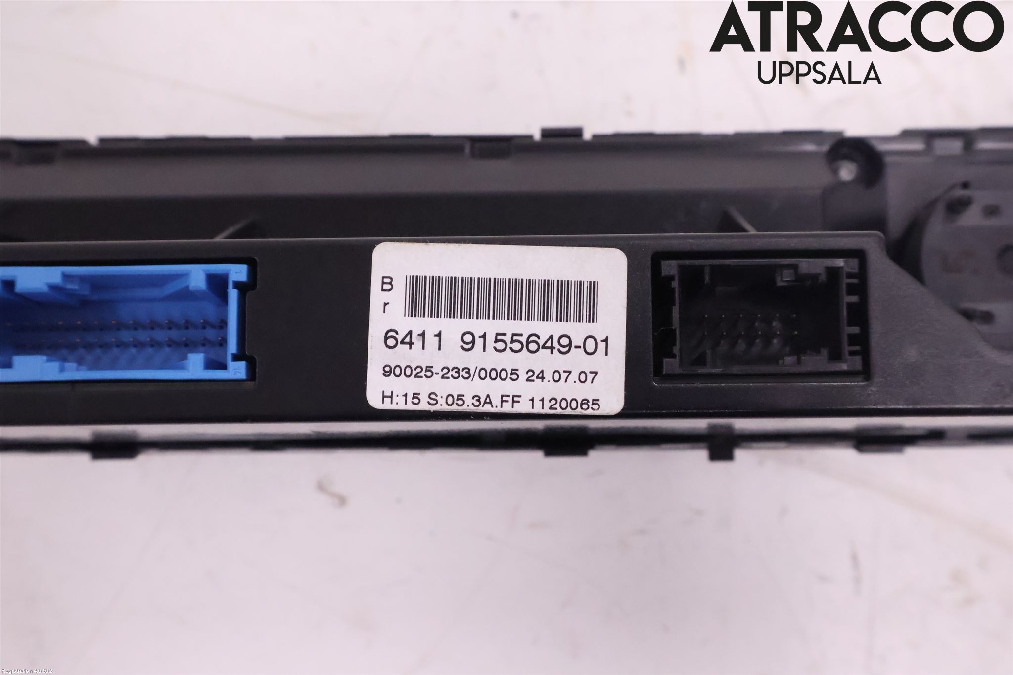 BMW 5 E60/61 Sed/Tou 02-10 Varme Ac Betjening-Display