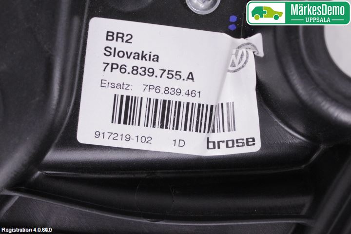Volkswagen VW TOUAREG 7P 11-18 Vindusheis El Komp
