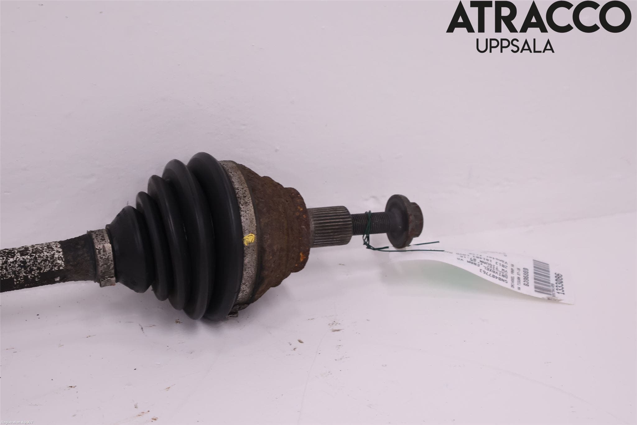 Volkswagen VW TIGUAN 07-16 Drivaksel Foran Kompl Venstre