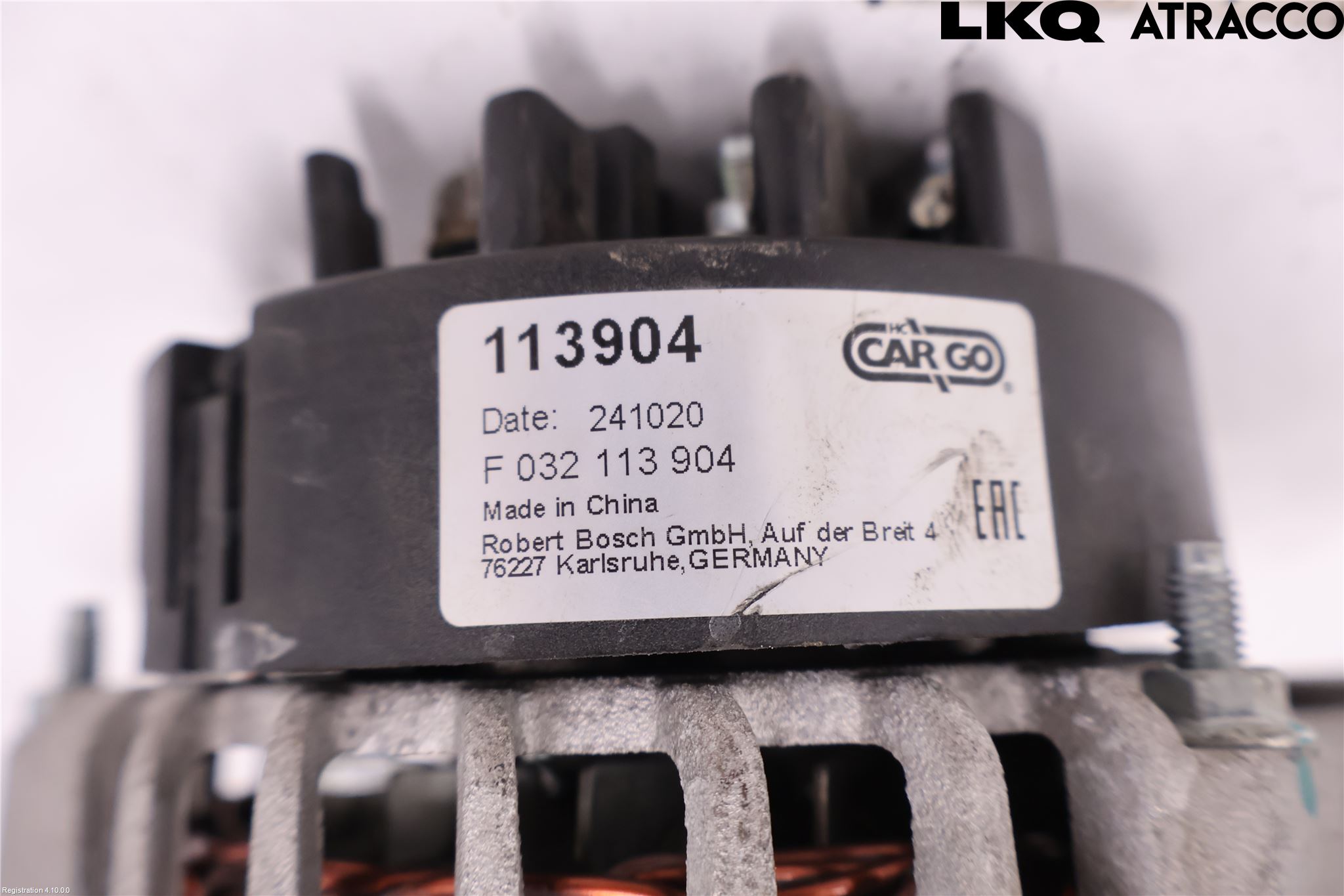 Opel ZAFIRA B 06-14 Dynamo