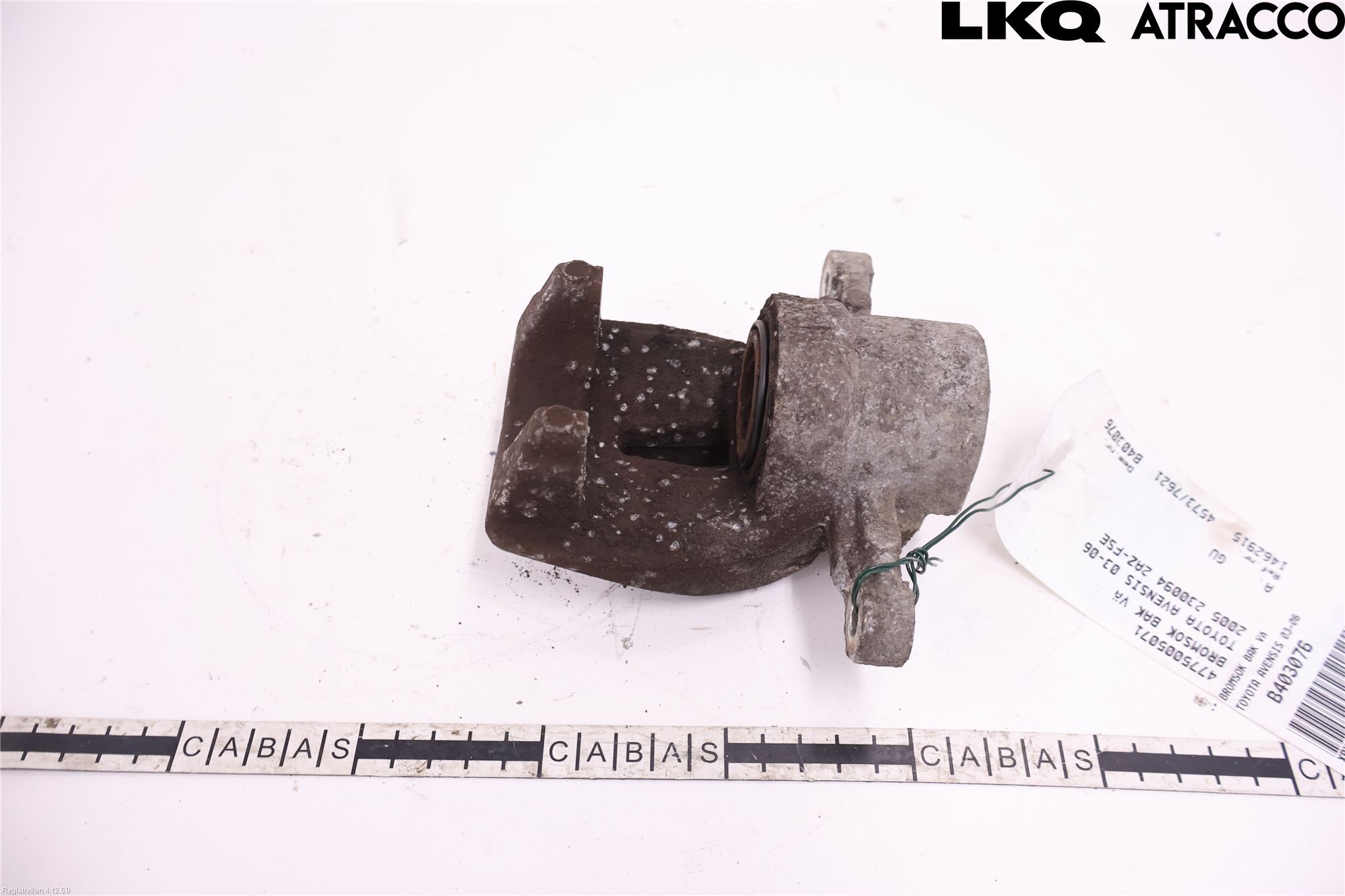 Toyota AVENSIS 03-06 Bremsecaliper Bak Venstre