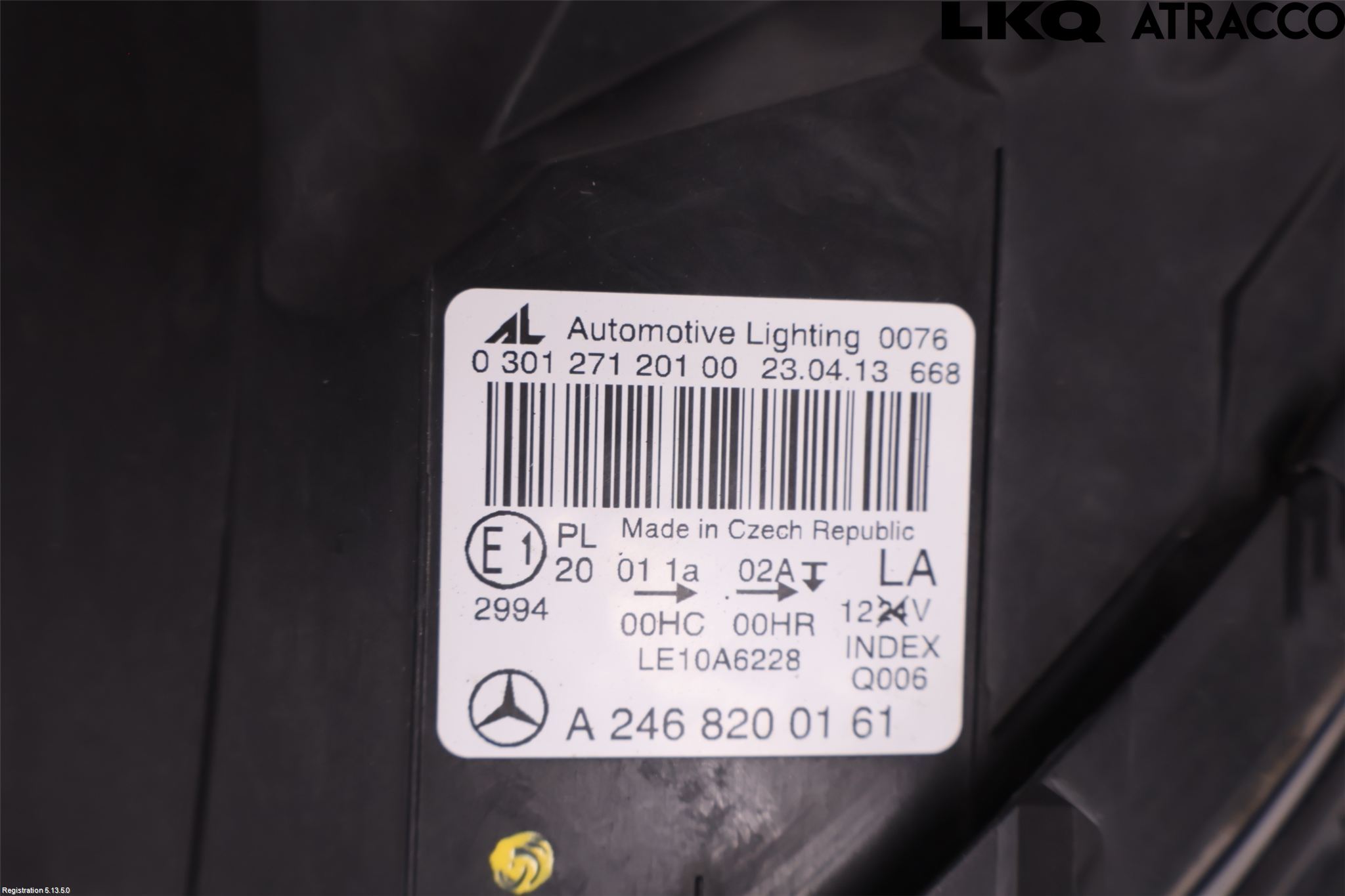 Mercedes-Benz MB B-KLASS (W246/W242) 12-19 Frontlykt Venstre