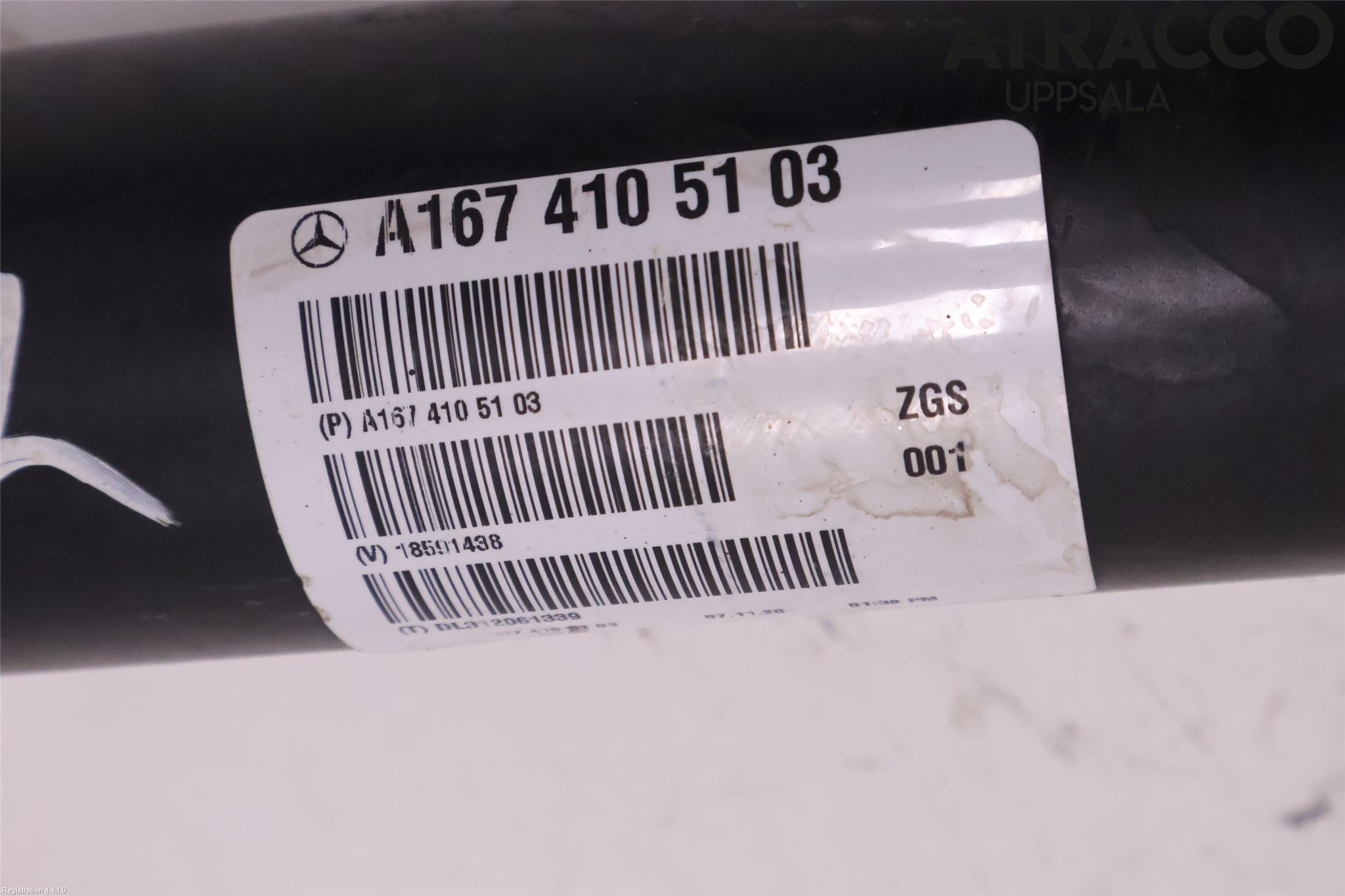 Mercedes-Benz MB GLE-KLASS (W167/V167/C167) 19- Mellomaksel Fremre