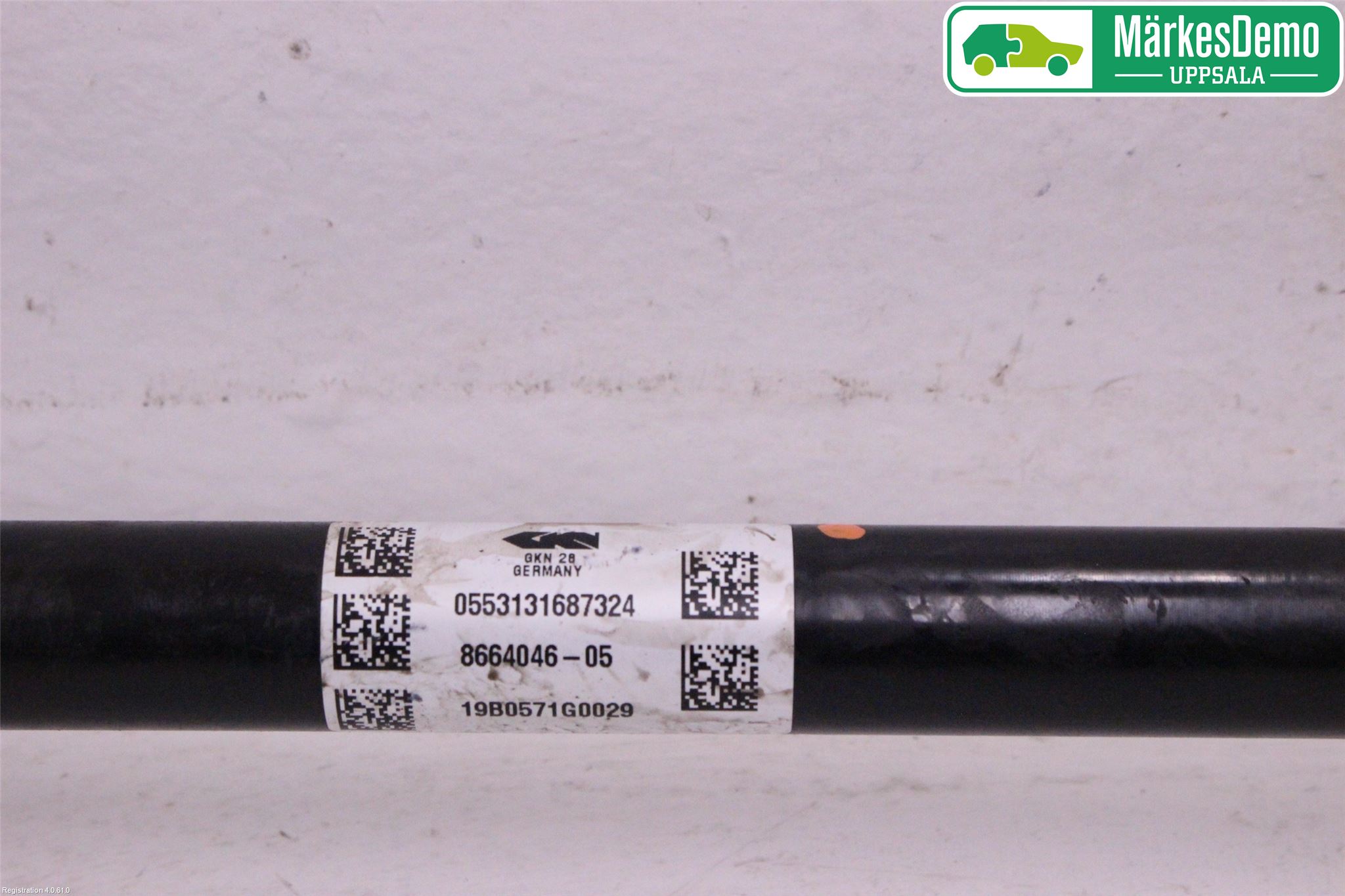 BMW 5 G30/G31/F90 17-23 Drivaksel Bak Kompl Høyre