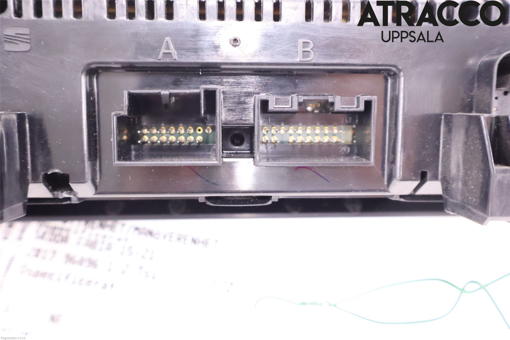 Skoda FABIA 15-21 Varme Ac Betjening-Display