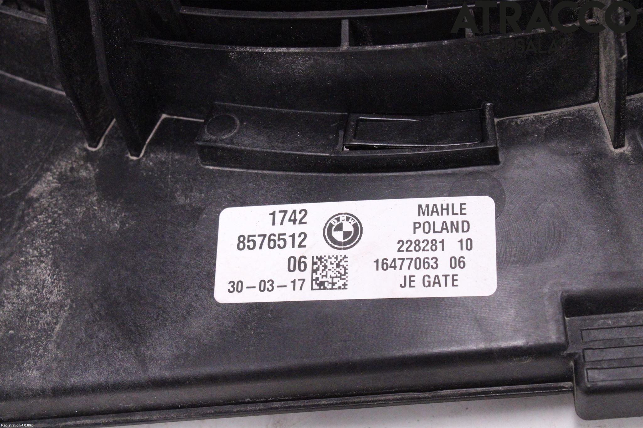 BMW 5 G30/G31/F90 17-23 Kjølevifte Elektrisk