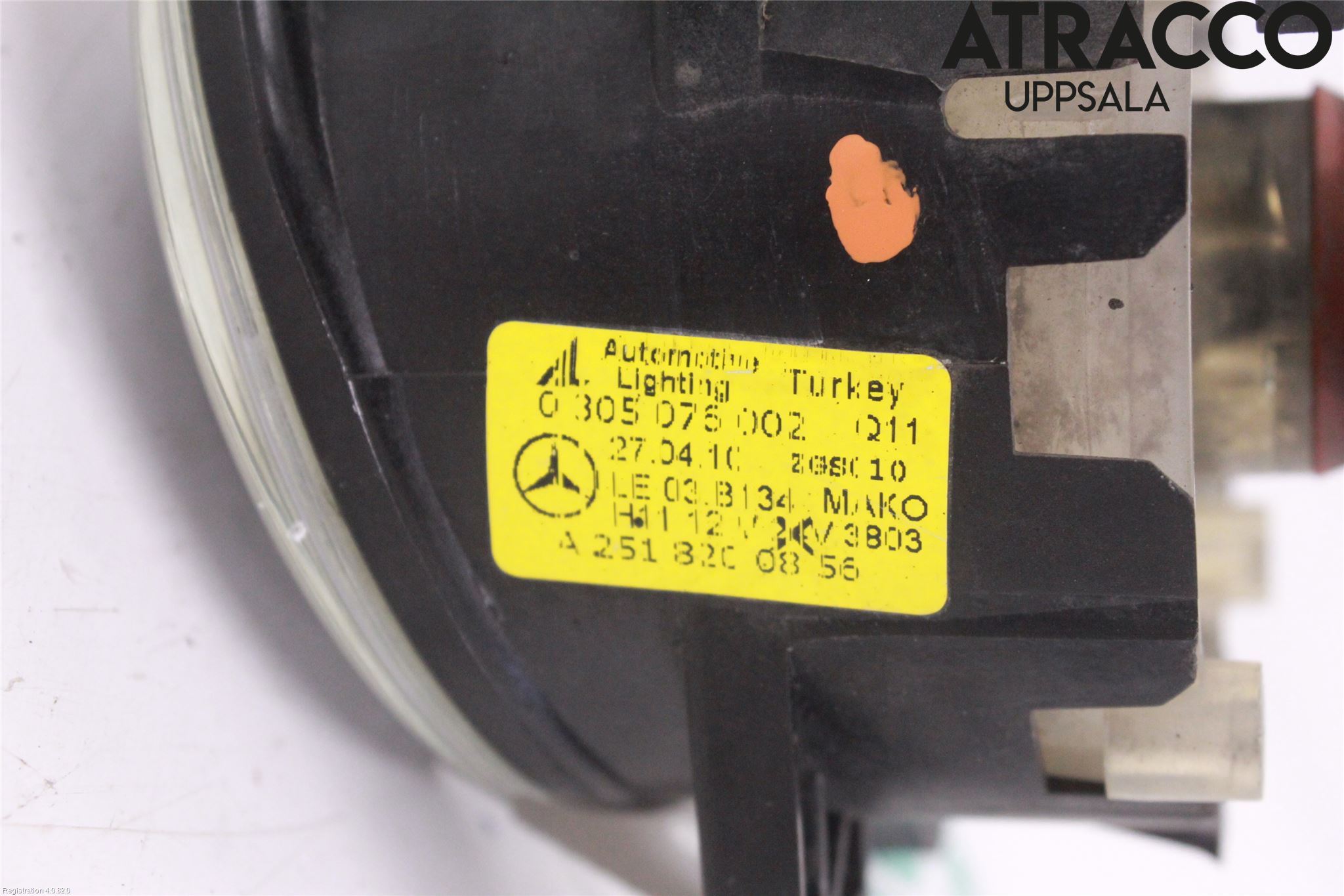 Mercedes-Benz MB B-KLASS (W245) 05-12 Frontlykt-Kurve-Tåkelys