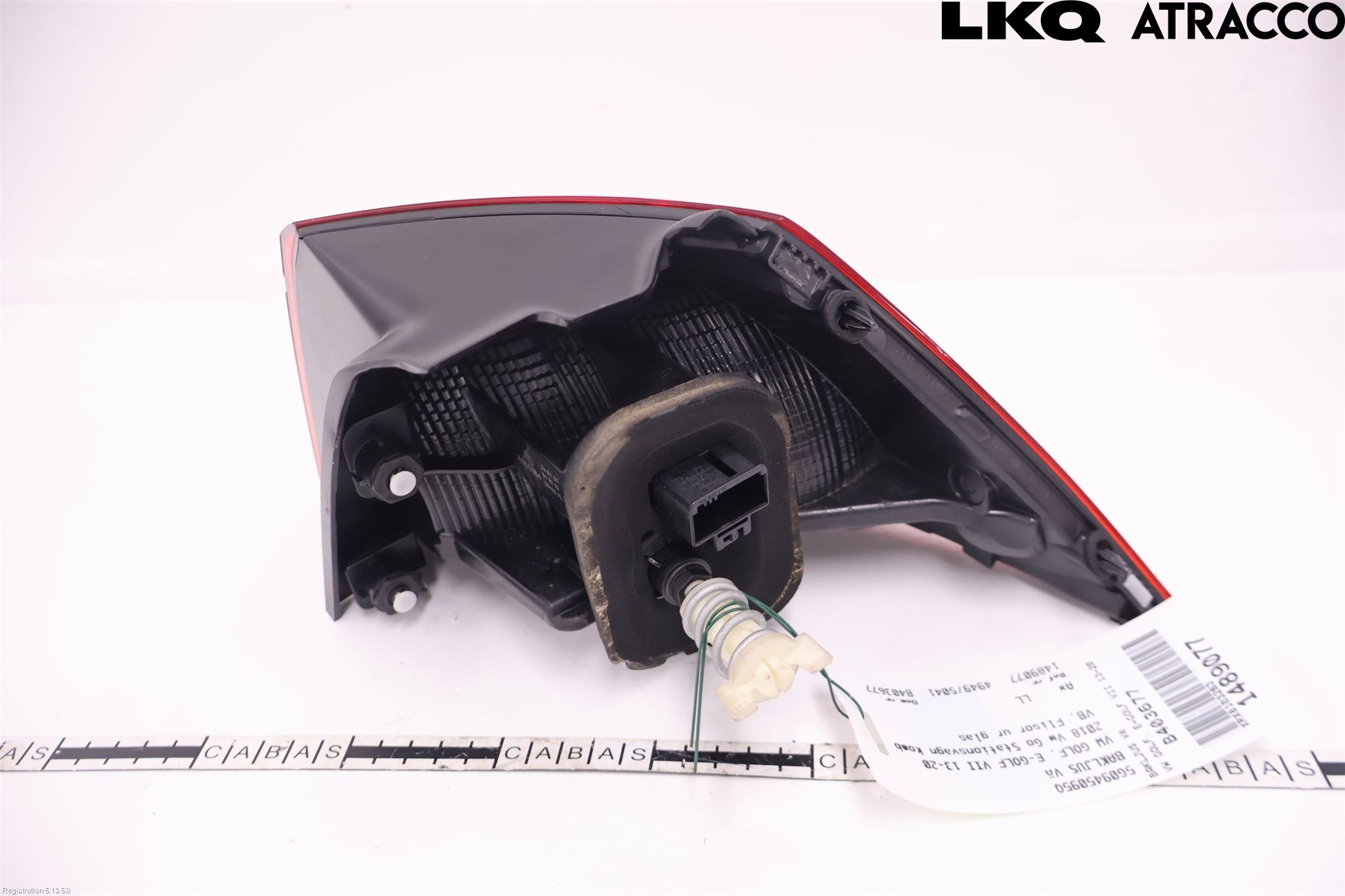 Volkswagen VW GOLF / E-GOLF VII 13-20 Baklykt Venstre