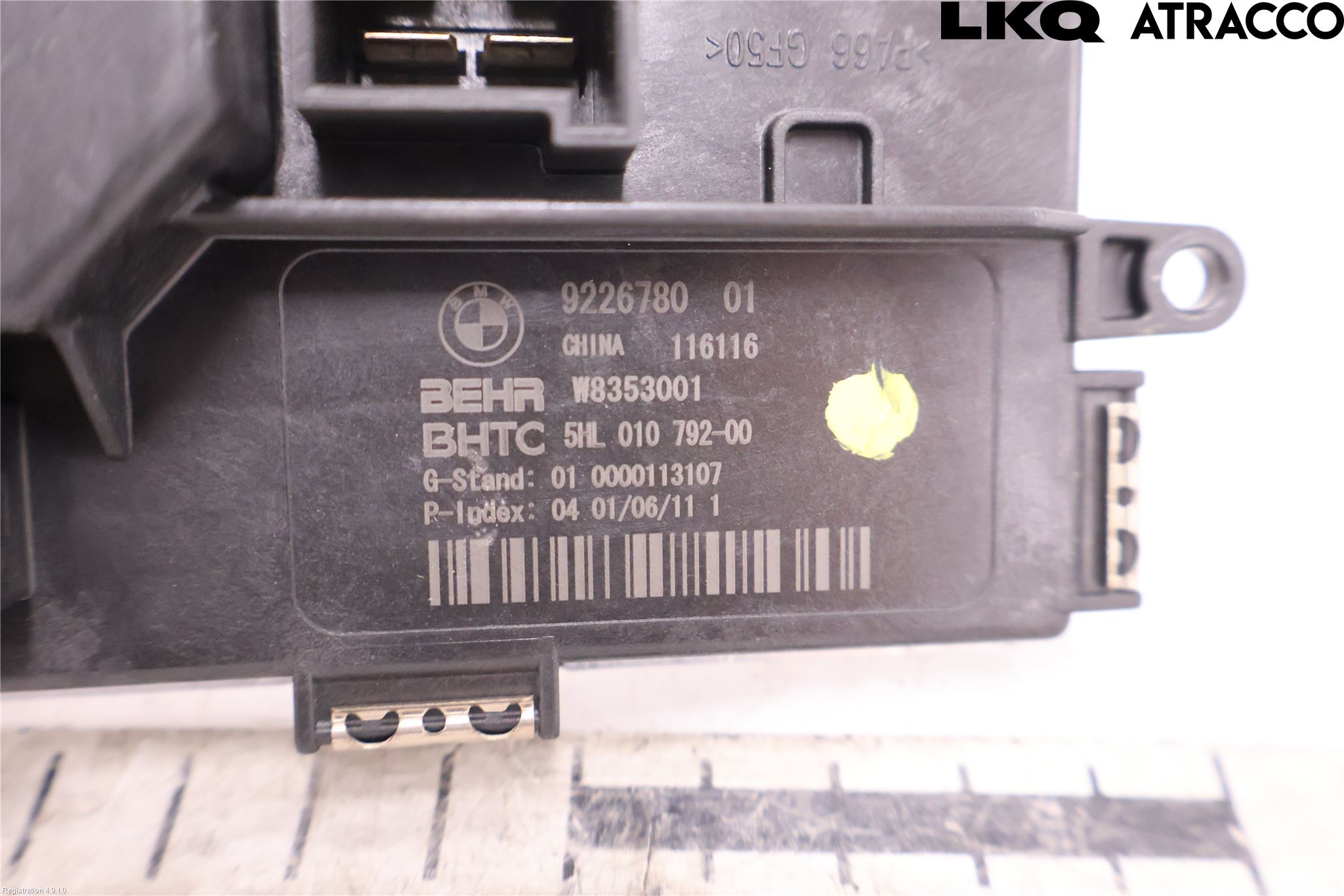 BMW 5 F10/F11/F18 09-17 Varmeapparat Viftemotstand