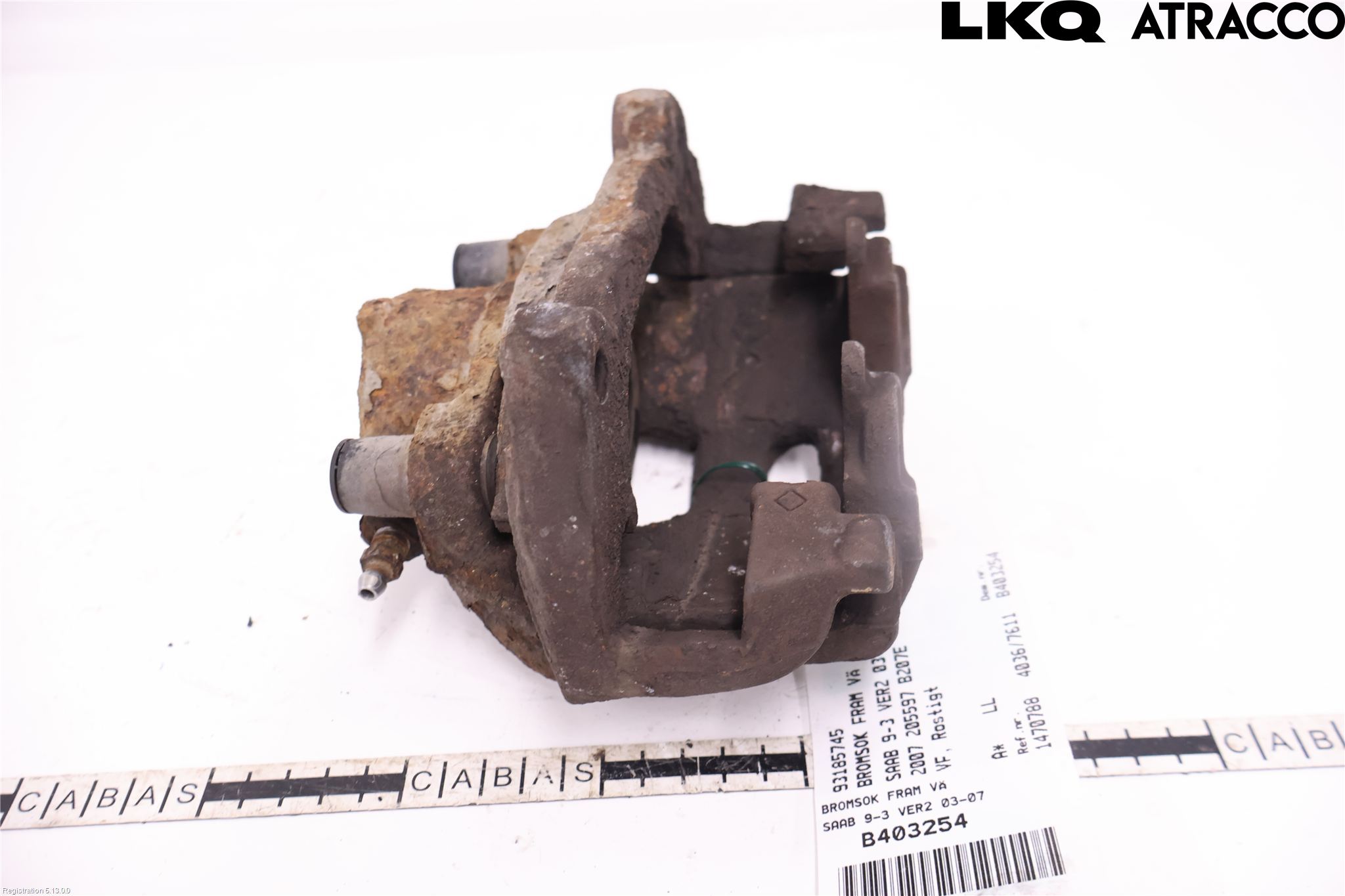 Saab 9-3 VER 2 Bremsecaliper Foran Venstre