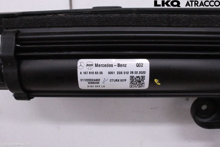 Mercedes-Benz MB GLS-KLASS (X167) 20- Innr Solskjerm