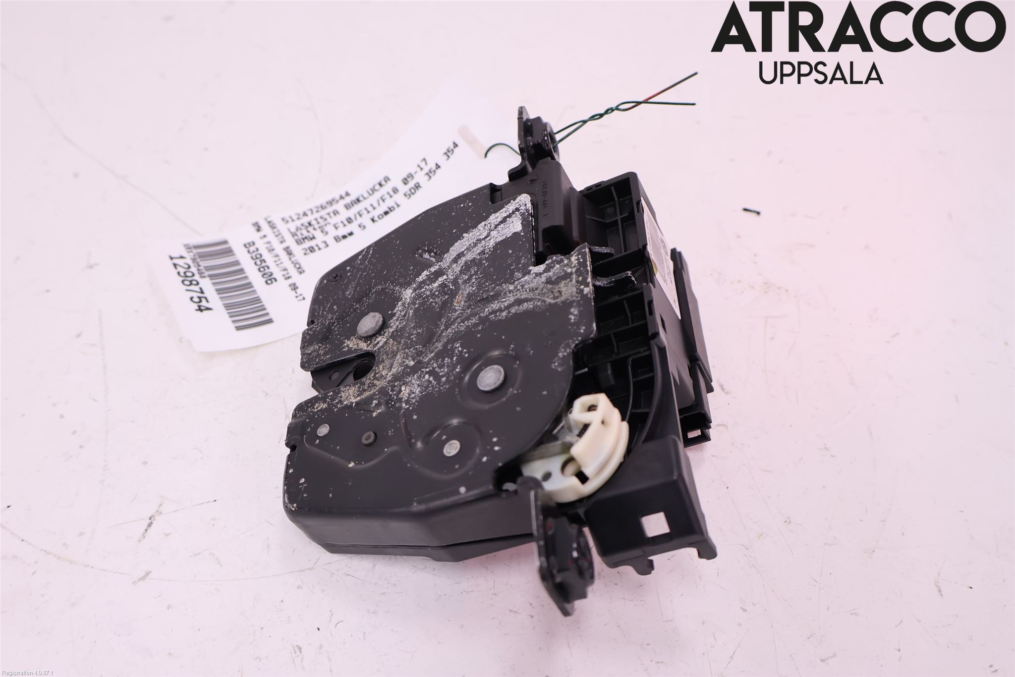 BMW 5 F10/F11/F18 09-17 Bakluke-Lokk Låsekasse