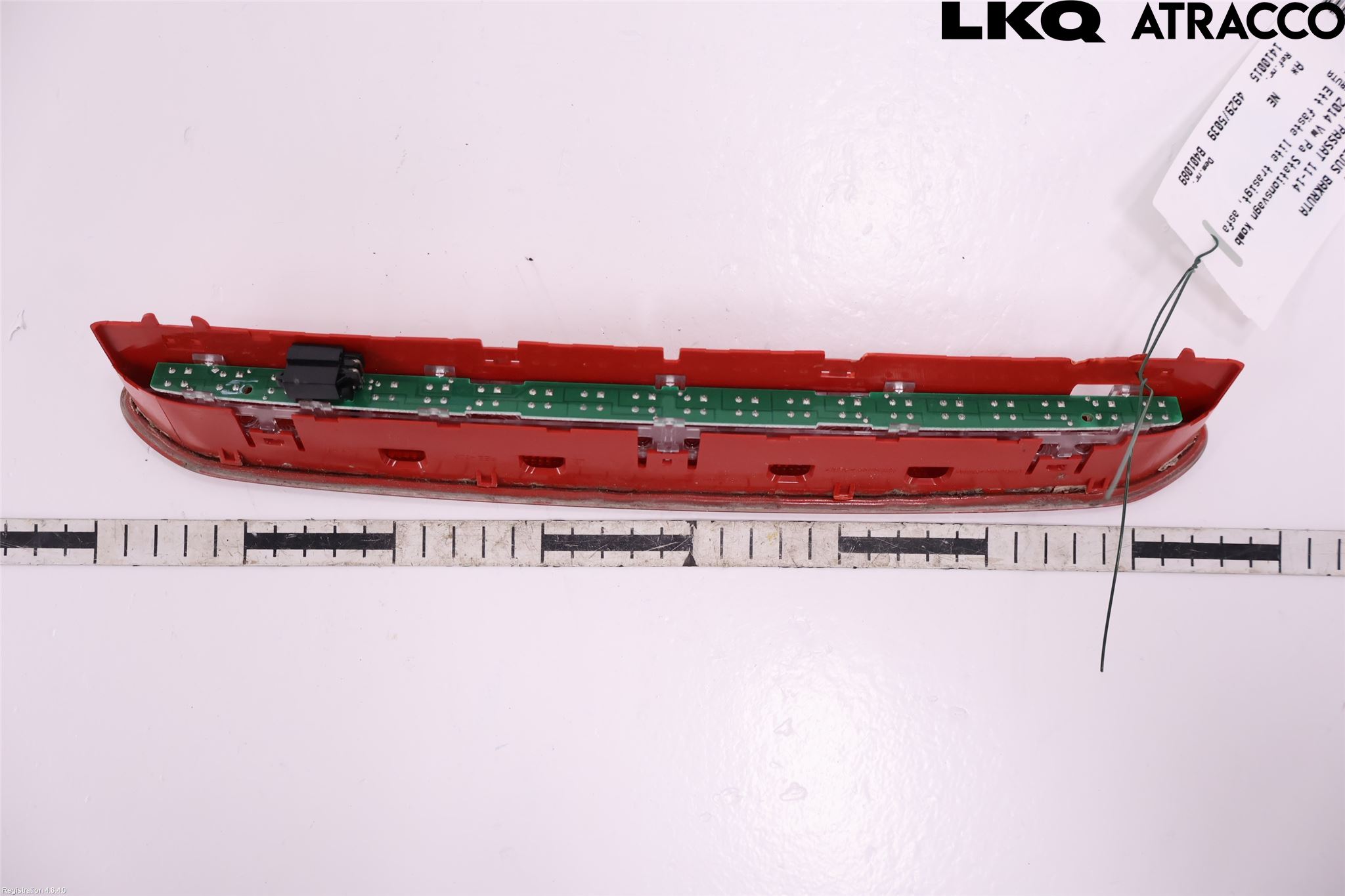 Volkswagen VW PASSAT 11-14 Bremselys Bakrute