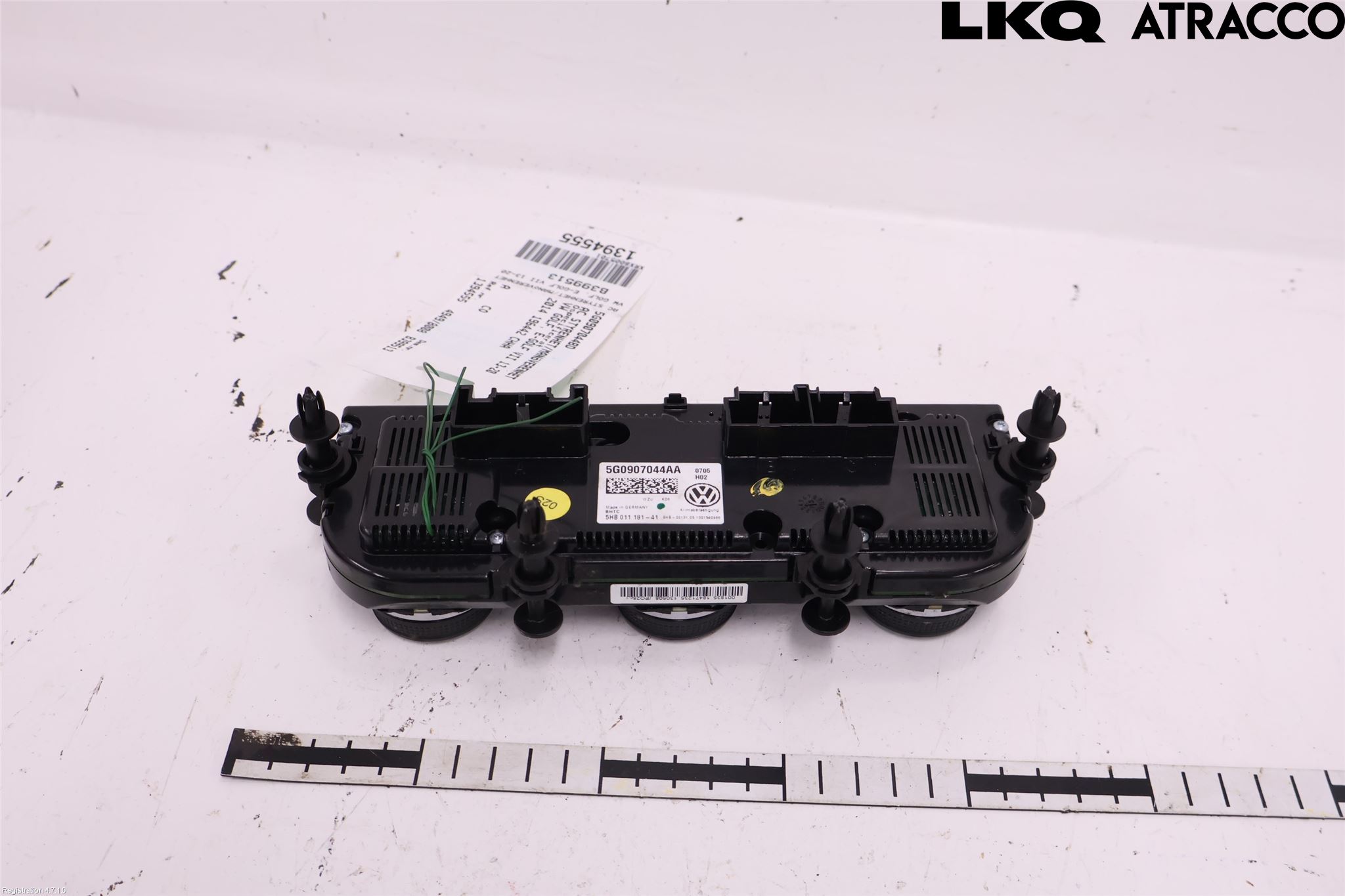 Volkswagen VW GOLF / E-GOLF VII 13-20 Varme Ac Betjening-Display