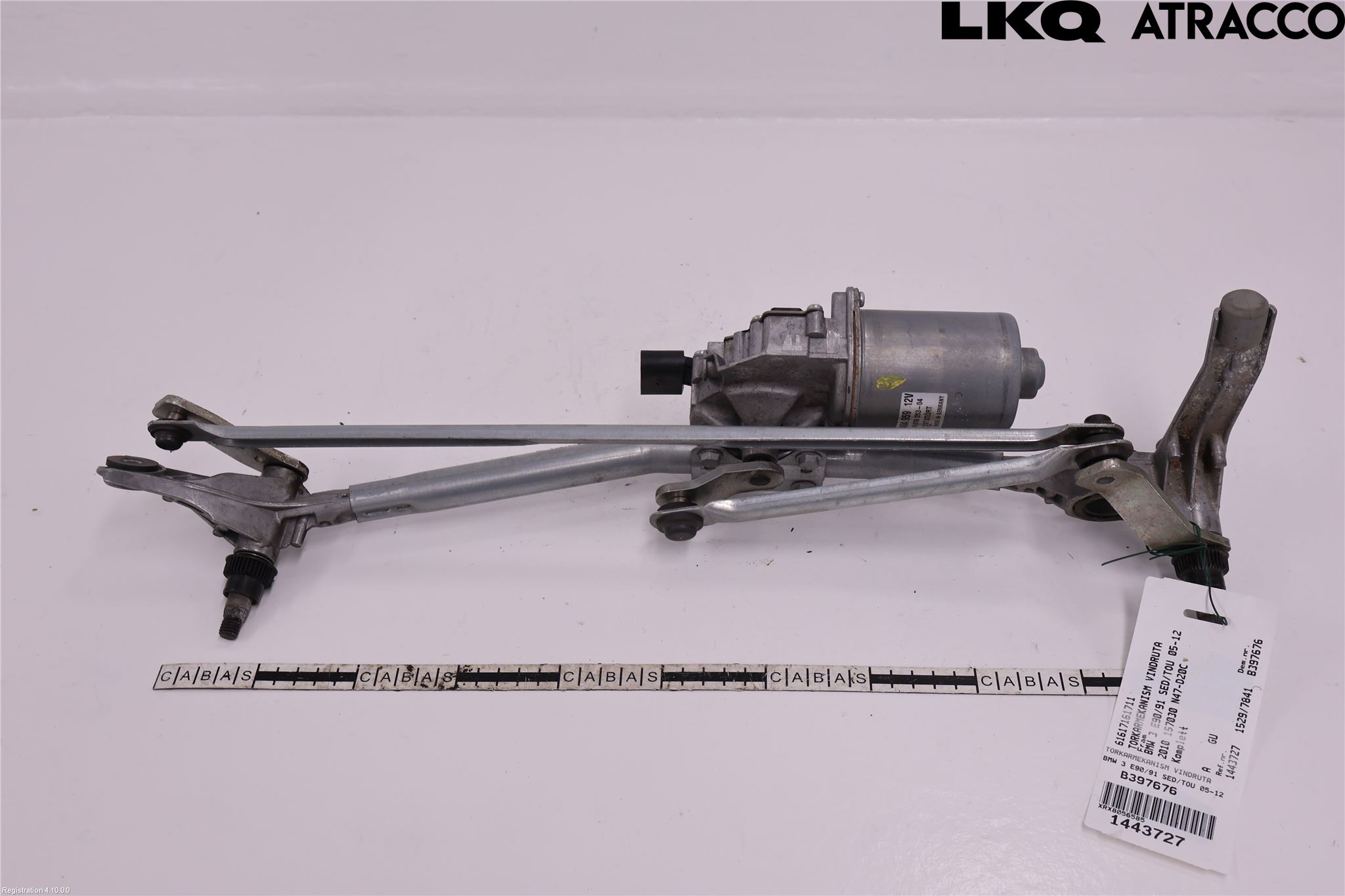 BMW 3 E90/91 SED/TOU 05-12 Viskeroverføring Frontrute