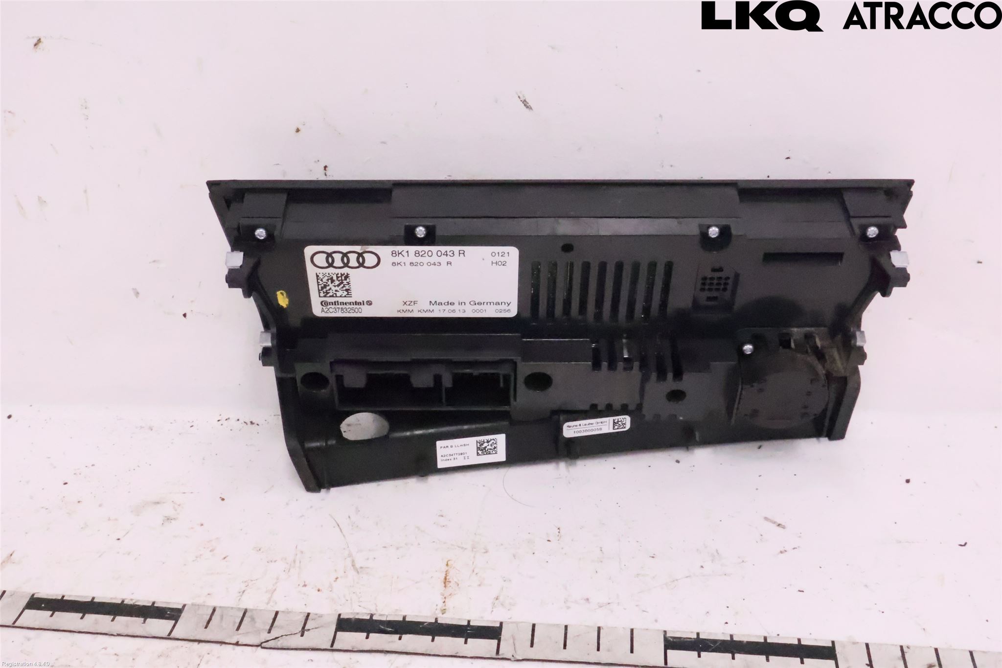 Audi A4 12-15 Varme Ac Betjening-Display