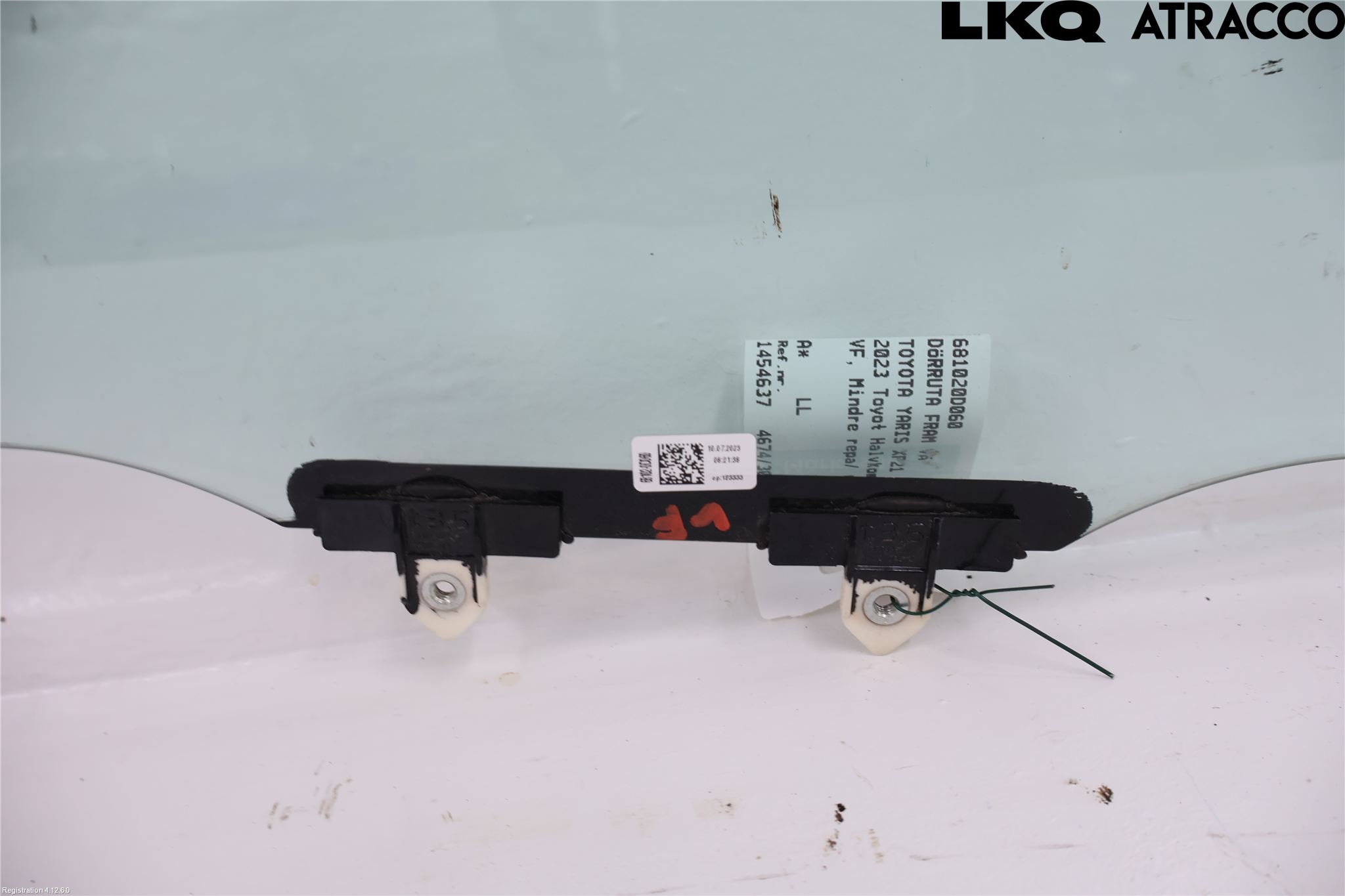 Toyota YARIS XP21 20- Dørrute Foran Venstre 4 Dørs