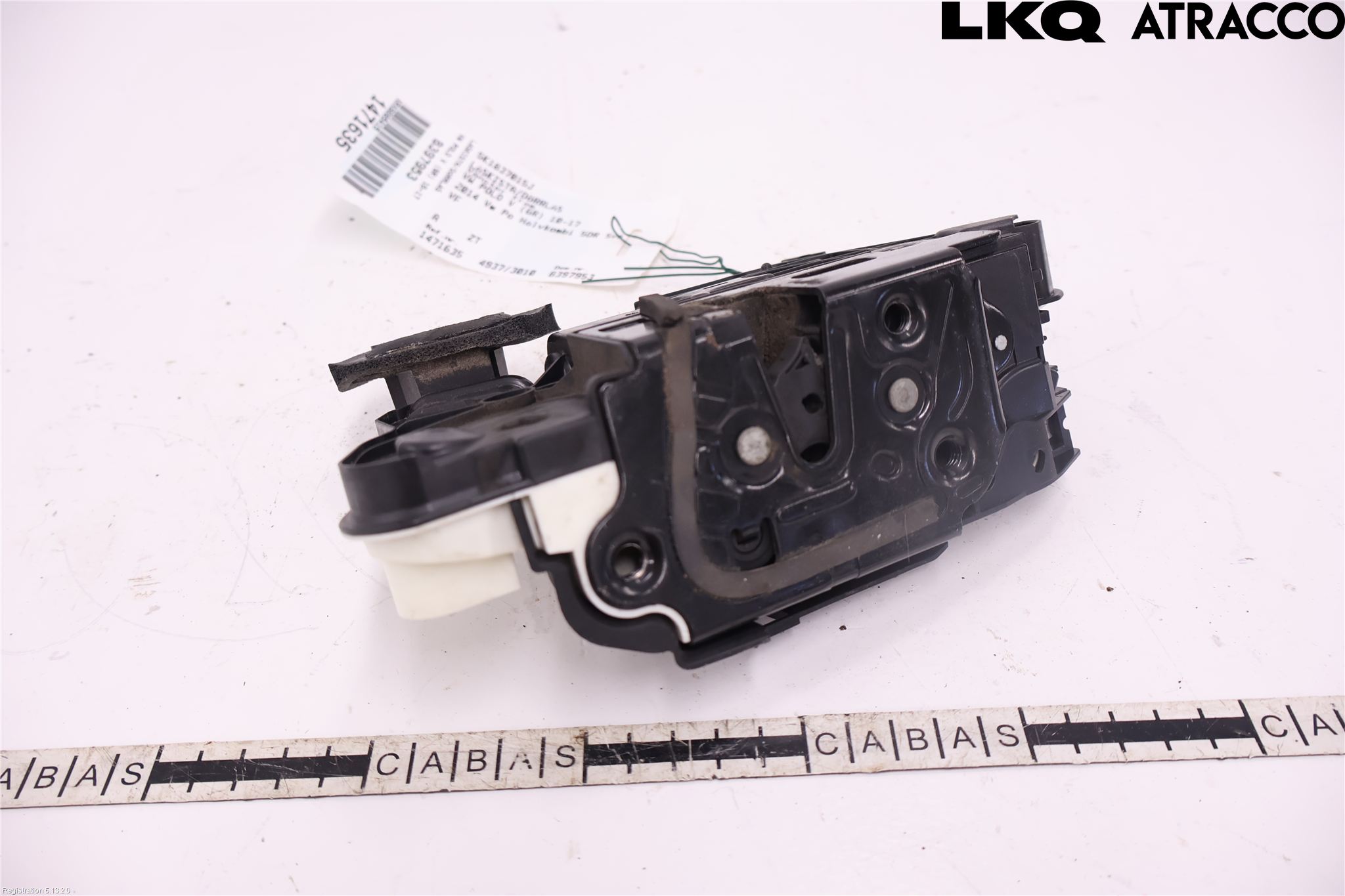 Volkswagen VW POLO 10-17 Dørlås - Låsekasse