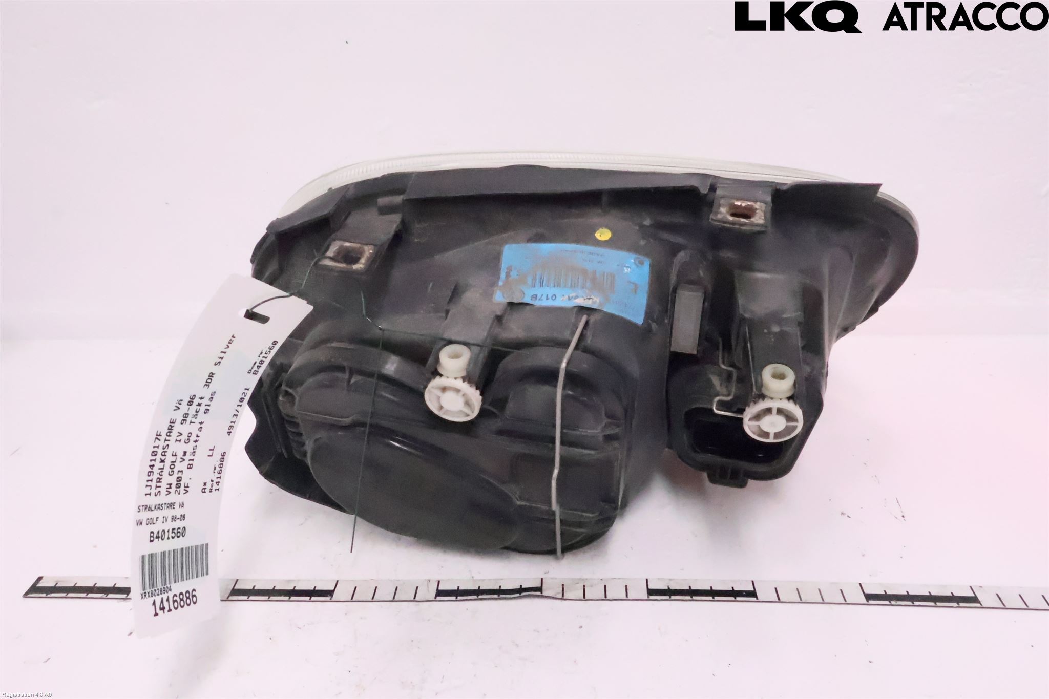 Volkswagen VW GOLF IV 98-06 Frontlykt Venstre