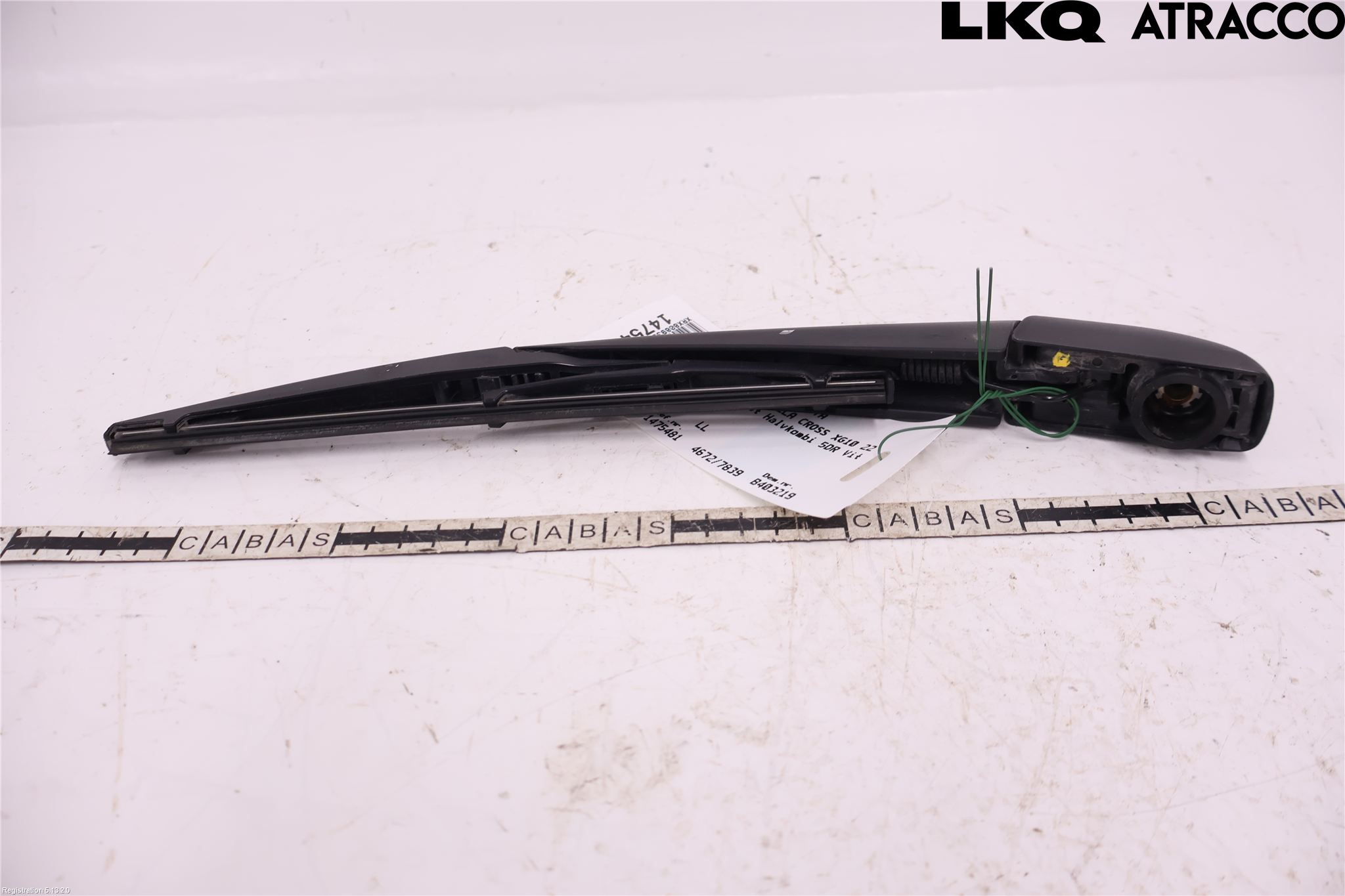 Toyota COROLLA CROSS XG10 22- Viskerarm Bakrute