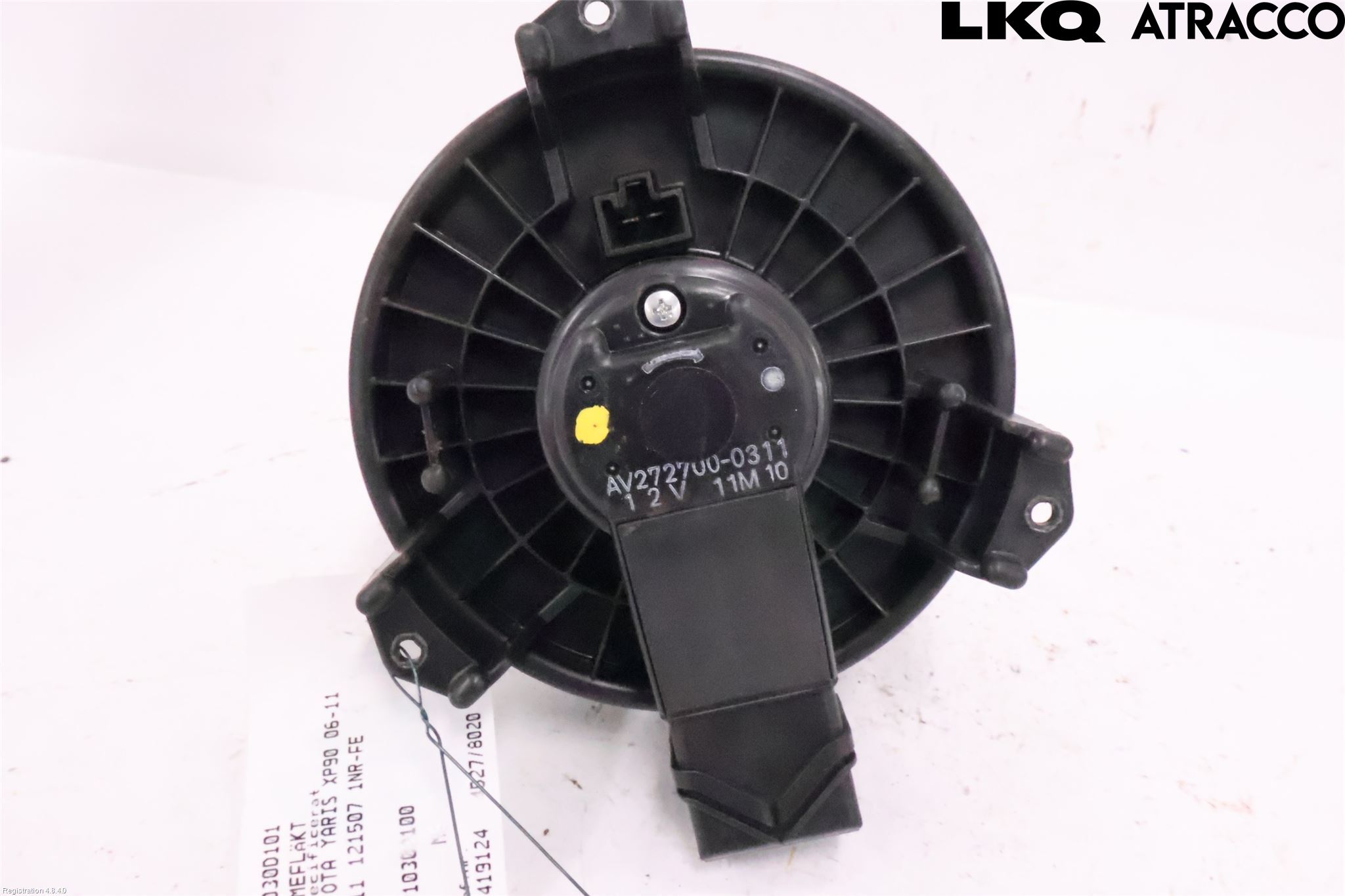 Toyota YARIS XP90 06-11 Varmeapparat Viftemotor
