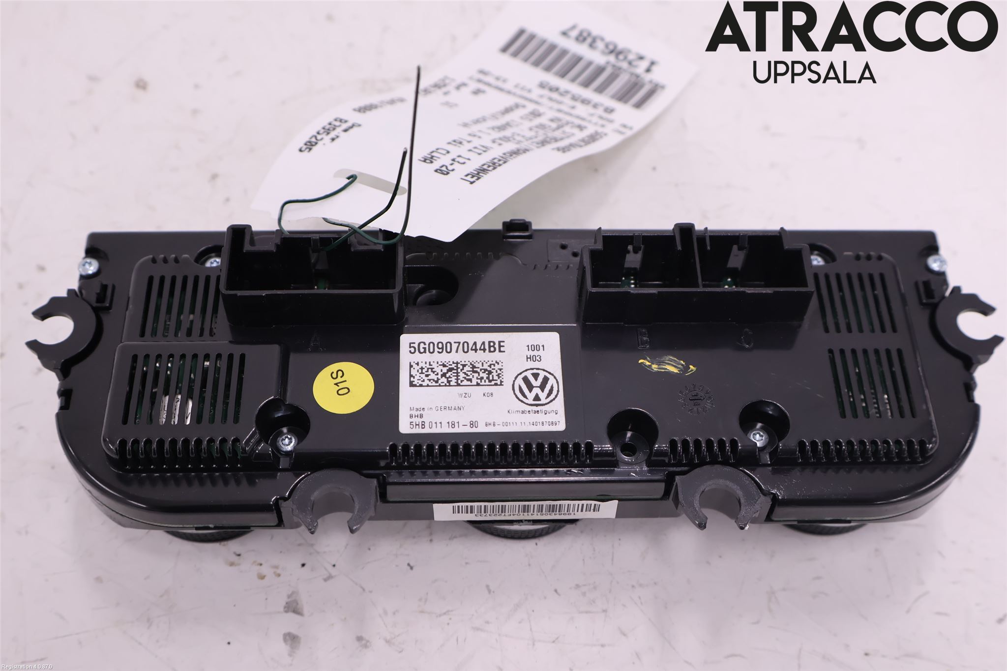 Volkswagen VW GOLF / E-GOLF VII 13-20 Varme Ac Betjening-Display