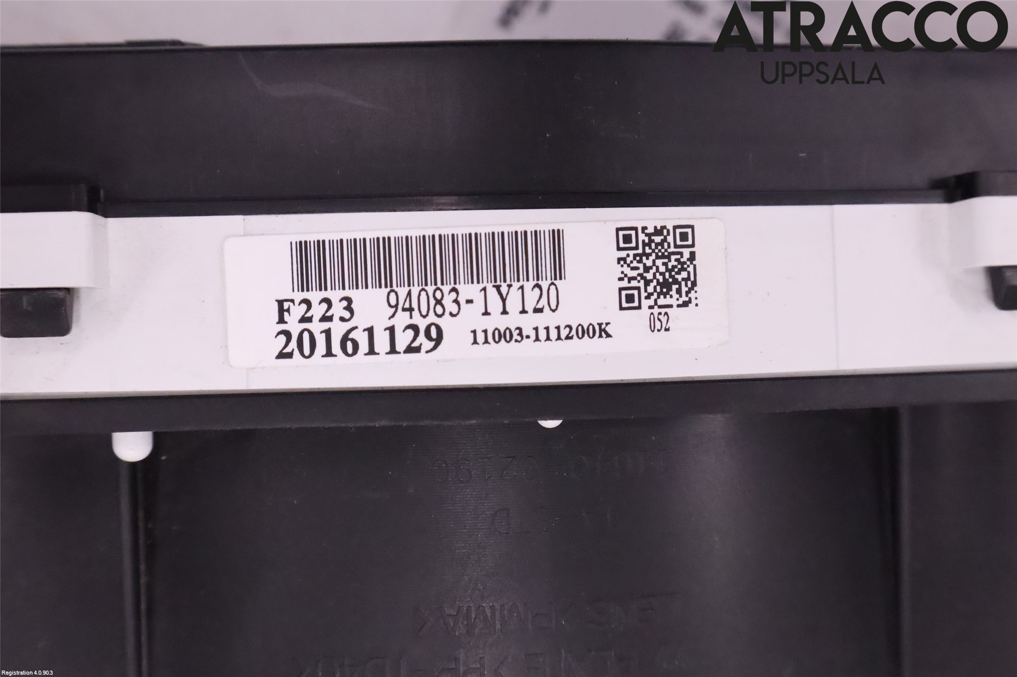 Kia PICANTO 12-17 Instr Speedometer