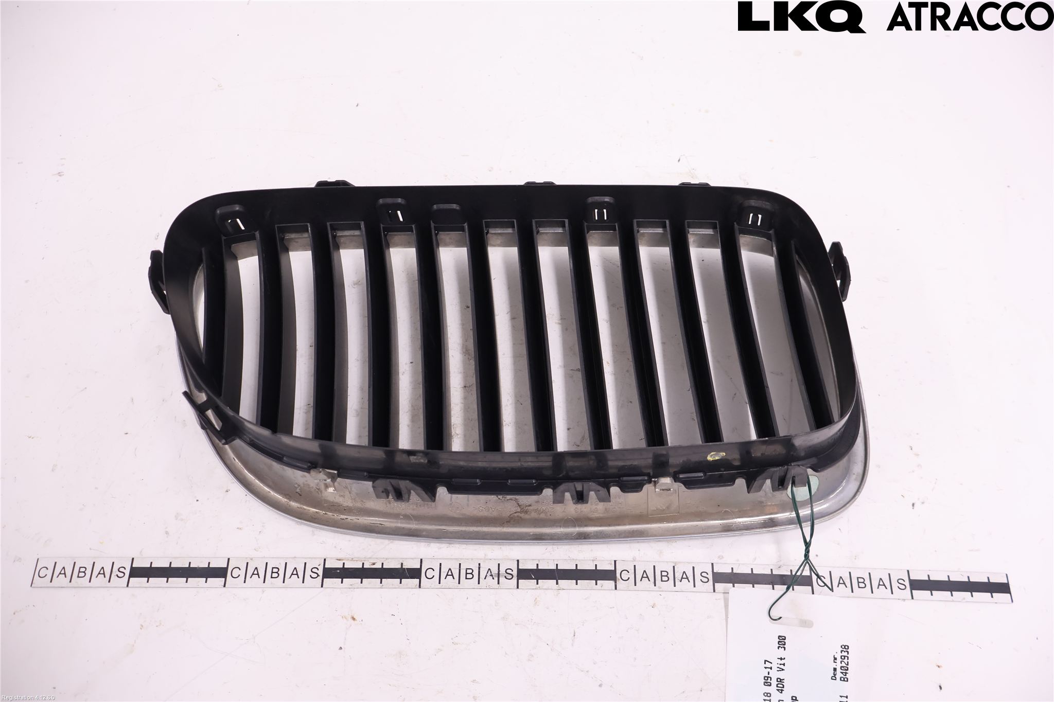 BMW 5 F10/F11/F18 09-17 Grilldel Venstre
